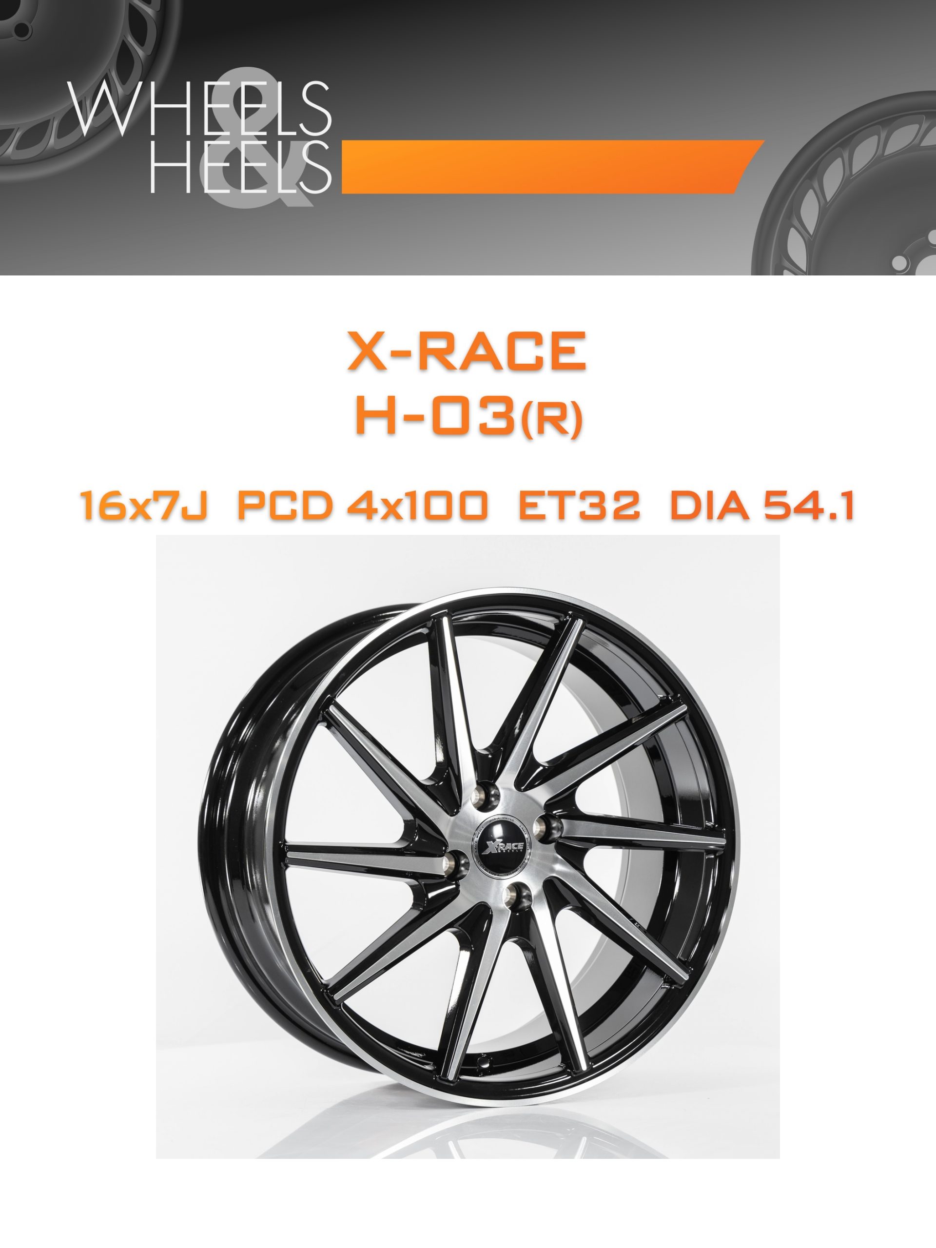 Диски X-RACE H-03(R) | Каталог Wheelsnheels.ru