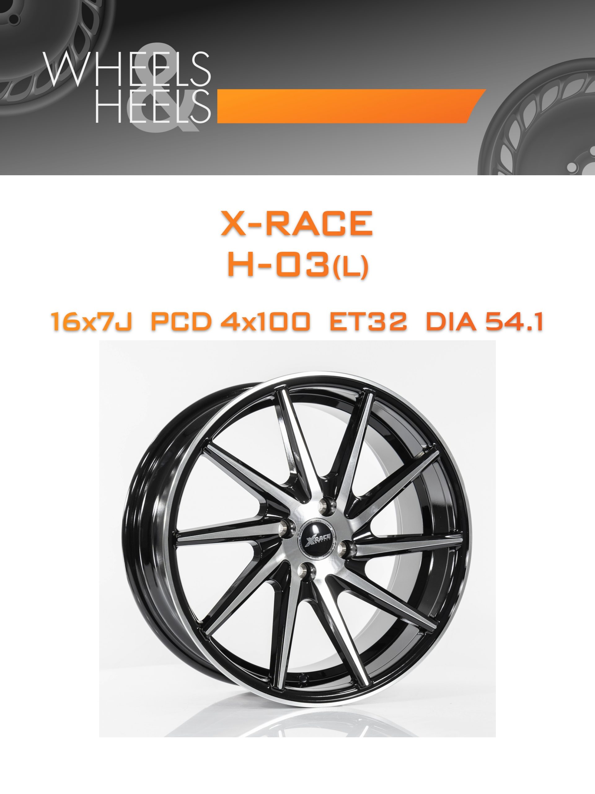 Диски X-RACE H-03(L) | Каталог Wheelsnheels.ru
