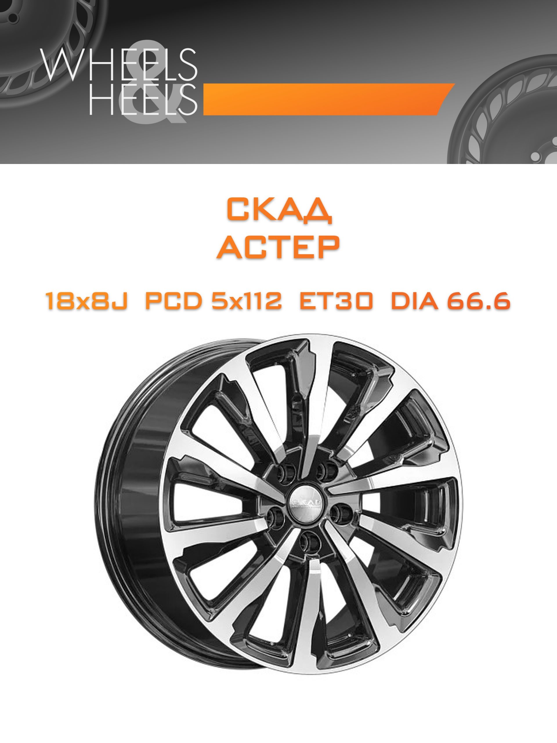 Диски СКАД АСТЕР | Каталог Wheelsnheels.ru