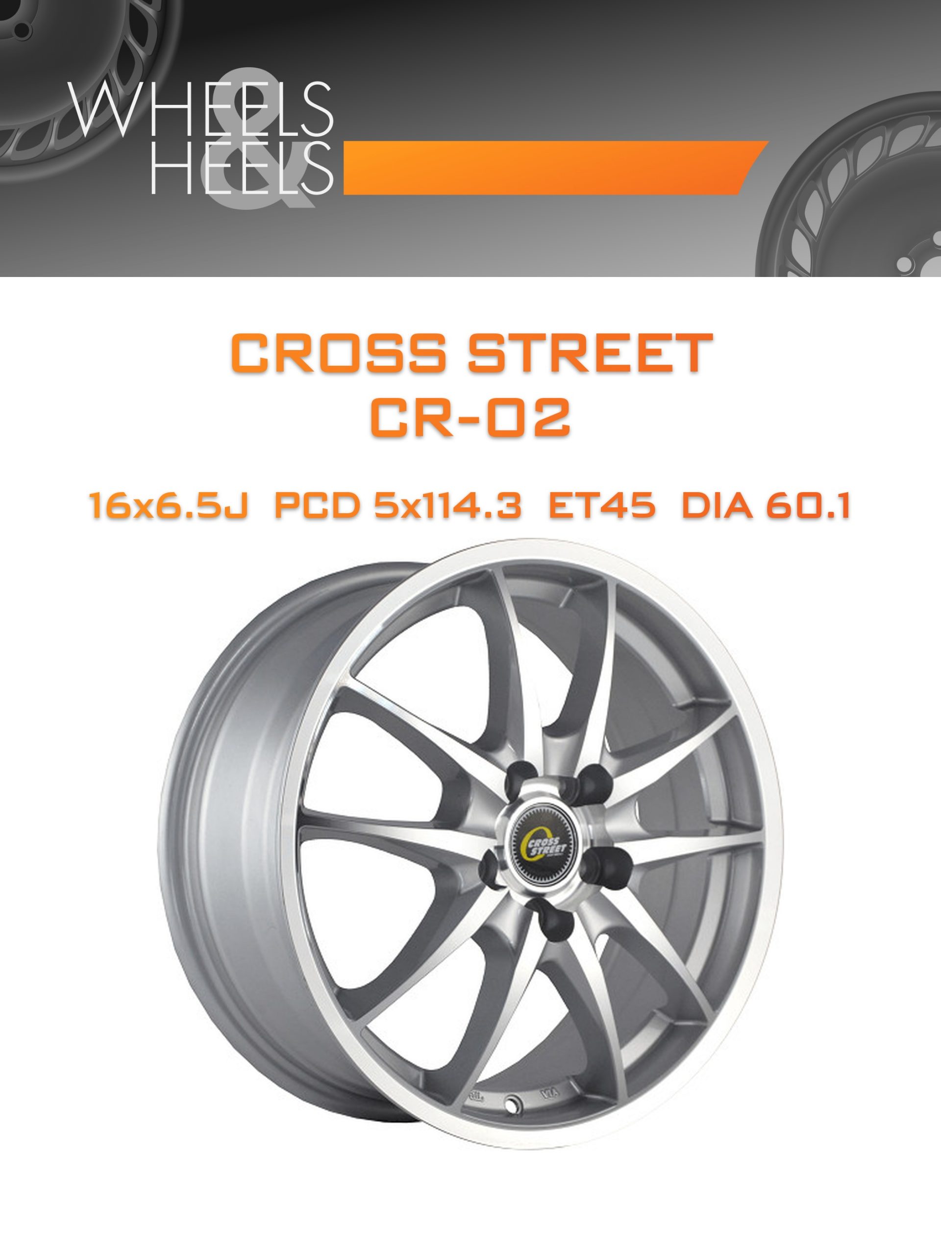 Диски CROSS STREET CR-02 | Каталог Wheelsnheels.ru