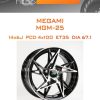 Диски Megami MGM-25 | Каталог Wheelsnheels.ru