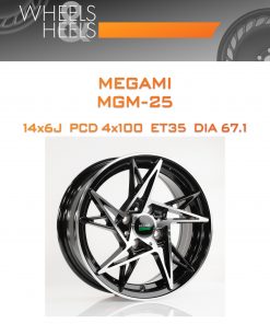 Диски Megami MGM-25 | Каталог Wheelsnheels.ru