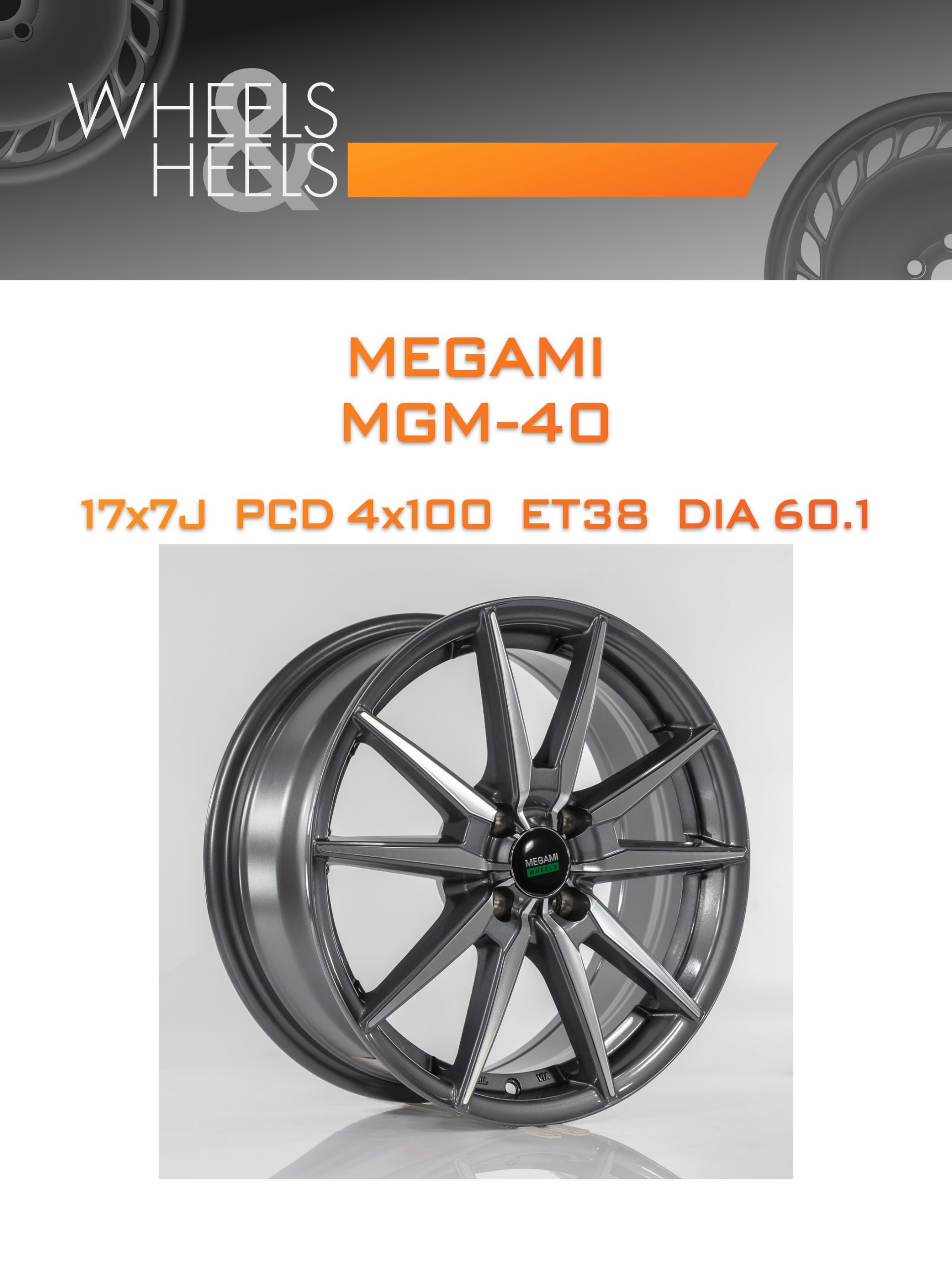 Диски Megami MGM-40 | Каталог Wheelsnheels.ru