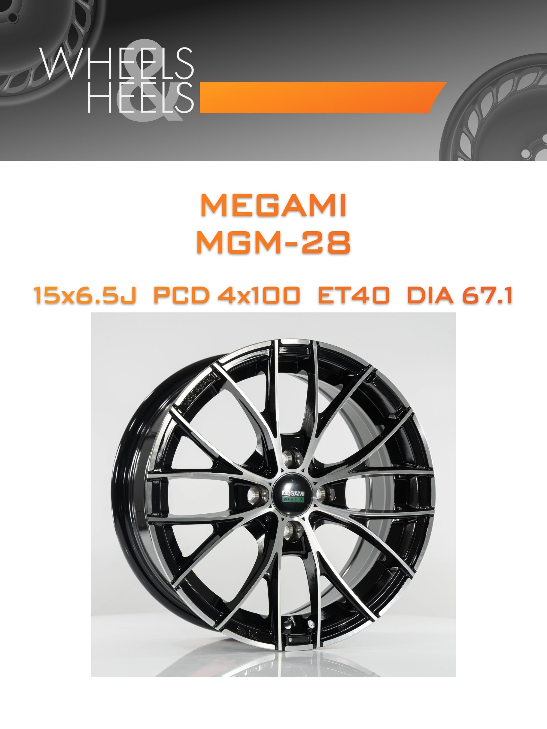 Диски Megami MGM-28 | Каталог Wheelsnheels.ru