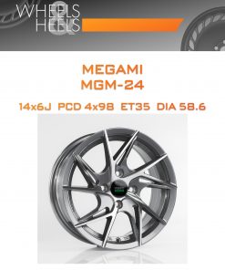 Диски Megami MGM-24 | Каталог Wheelsnheels.ru