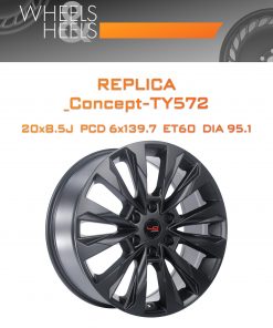 Диски REPLICA _Concept-TY572 | Каталог Wheelsnheels.ru