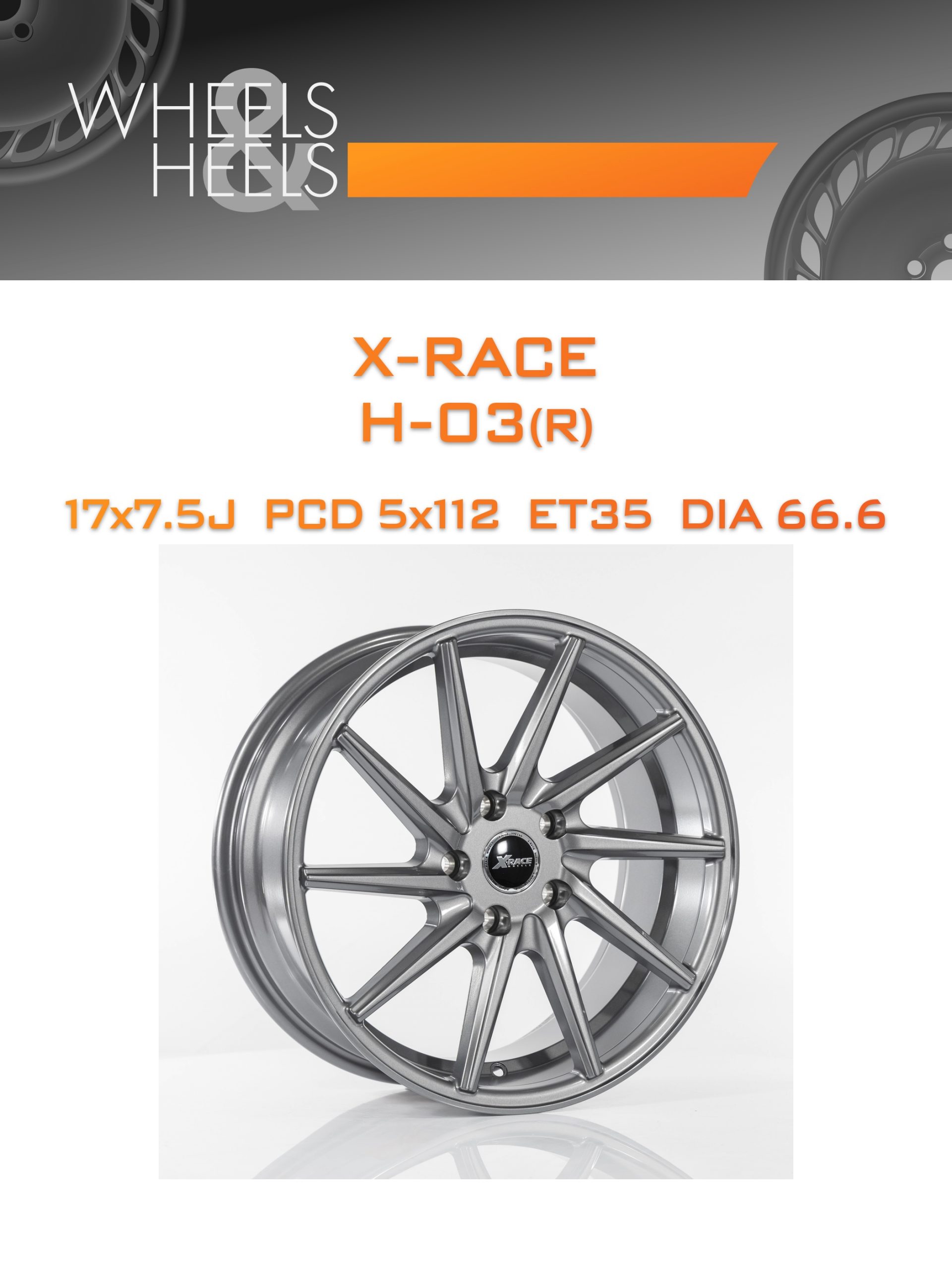 Диски X-RACE H-03(R) | Каталог Wheelsnheels.ru
