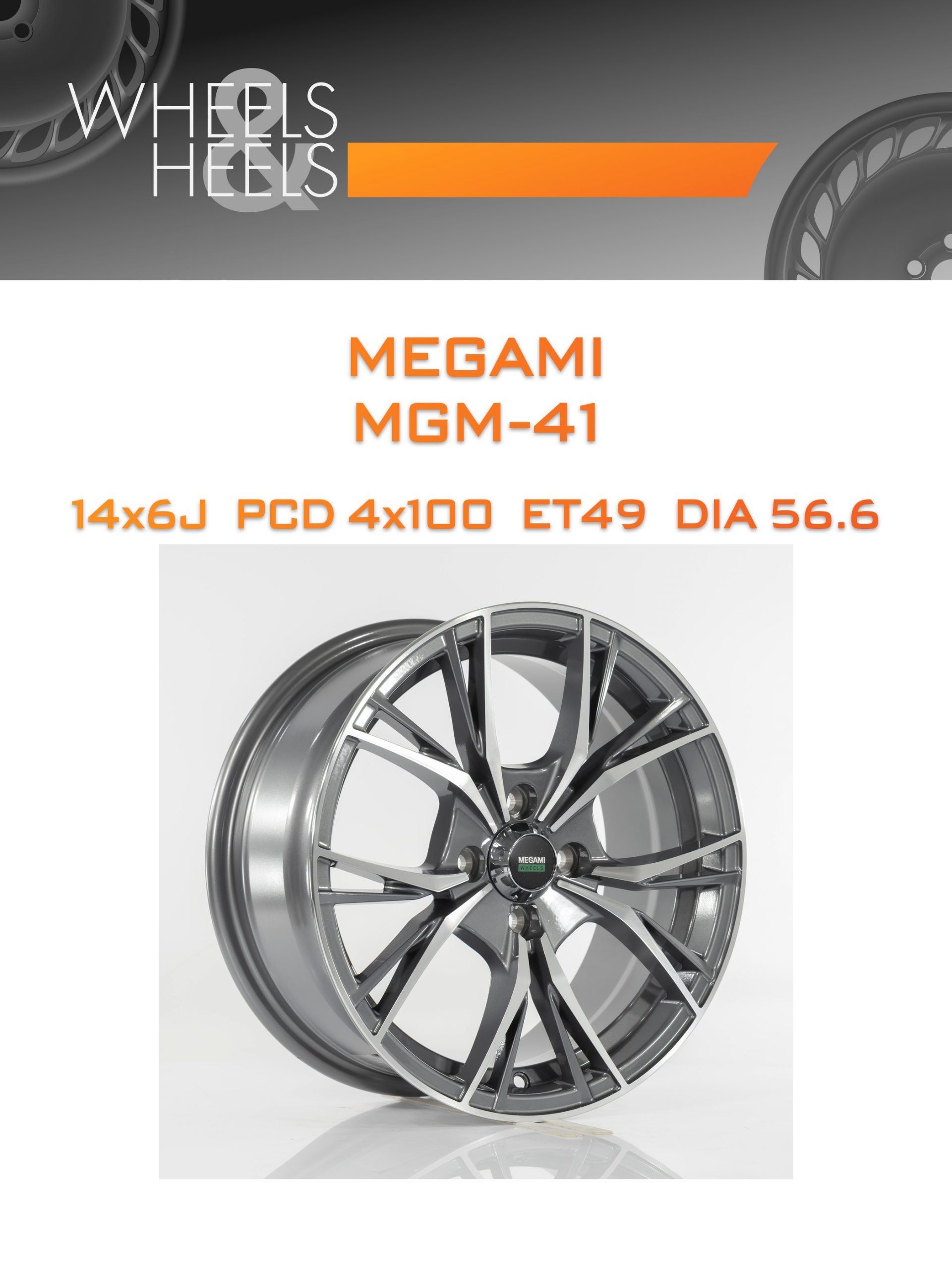 Диски Megami MGM-41 | Каталог Wheelsnheels.ru
