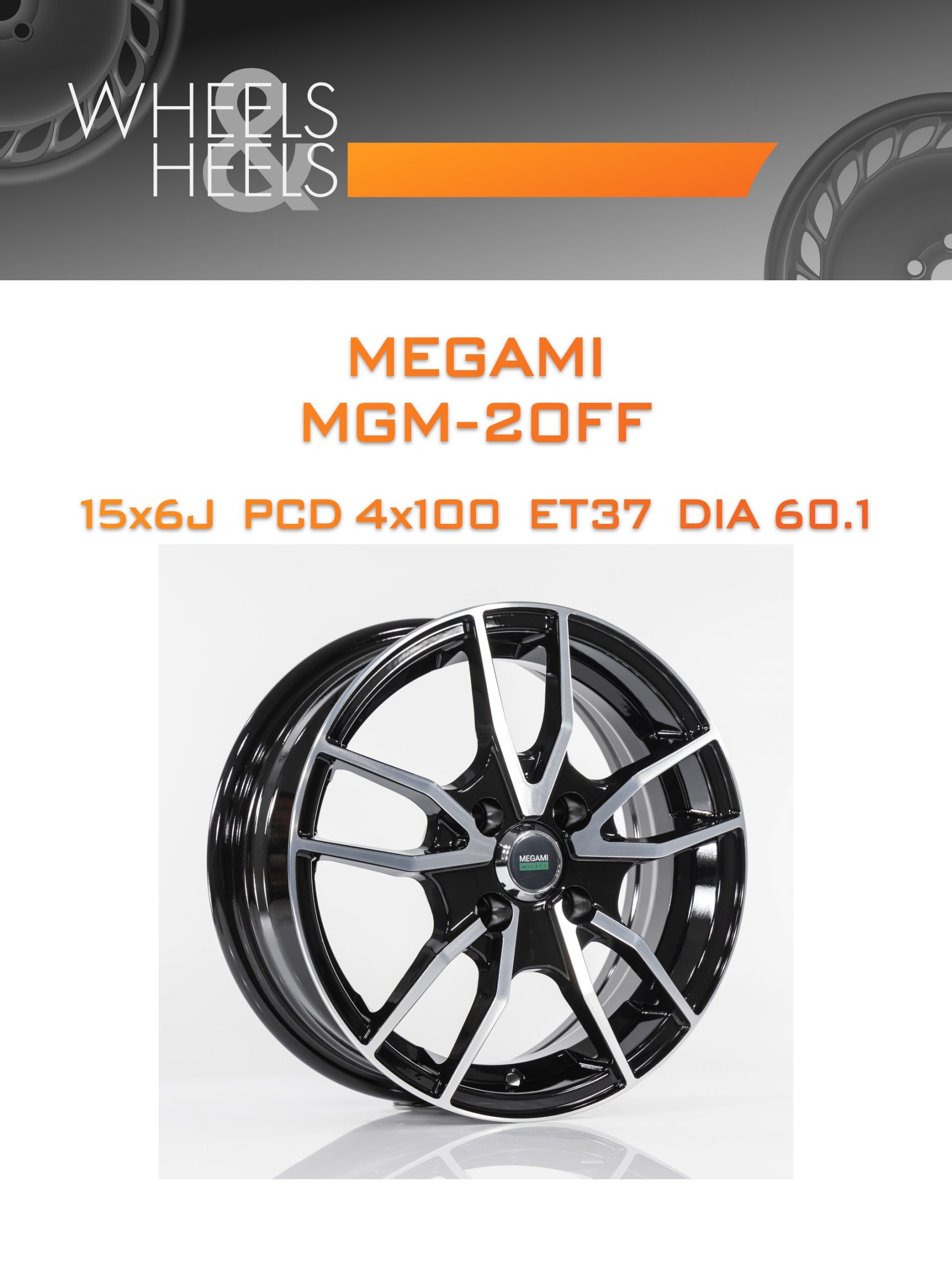 Диски Megami MGM-20FF | Каталог Wheelsnheels.ru