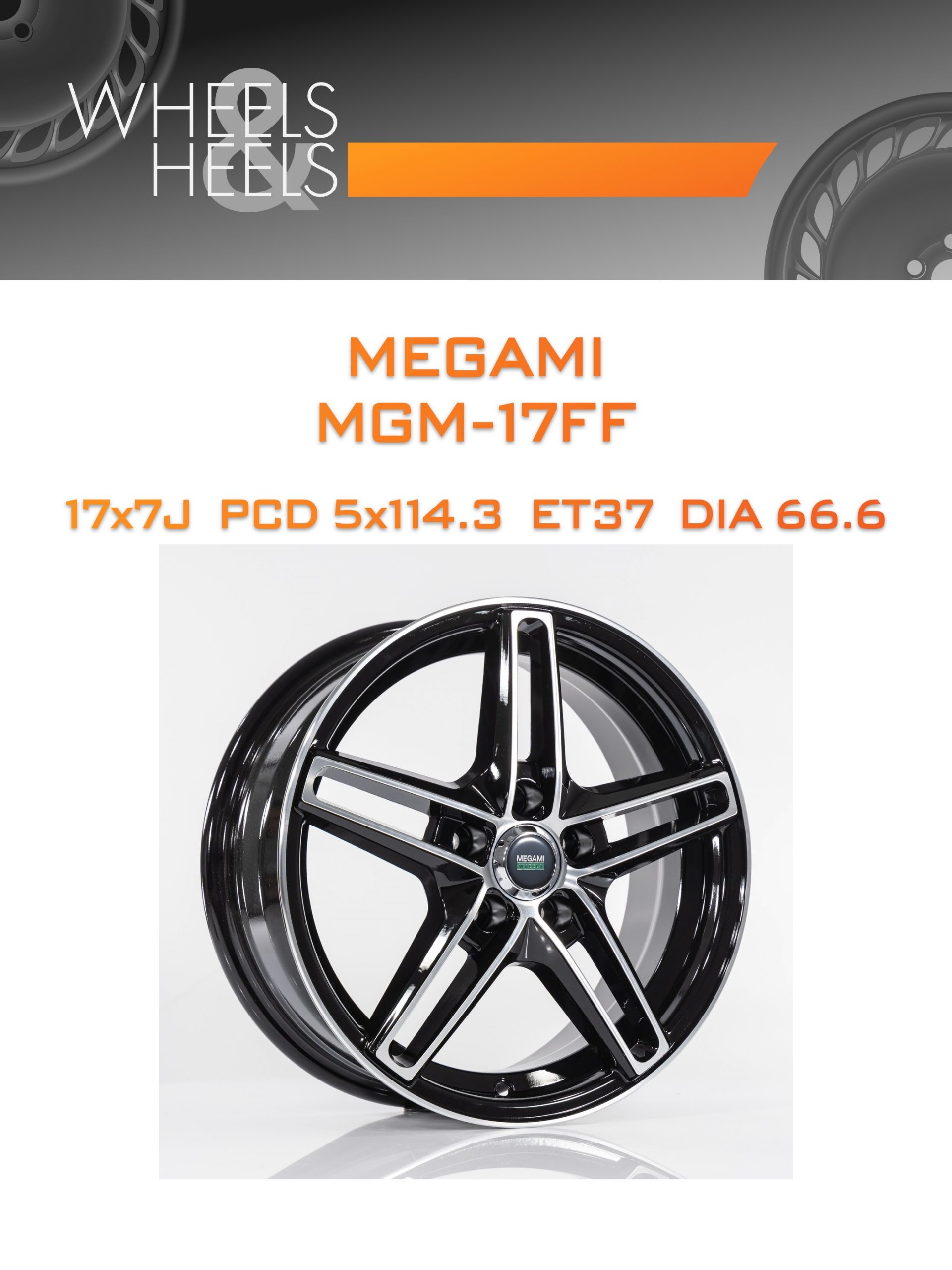 Диски Megami MGM-17FF | Каталог Wheelsnheels.ru