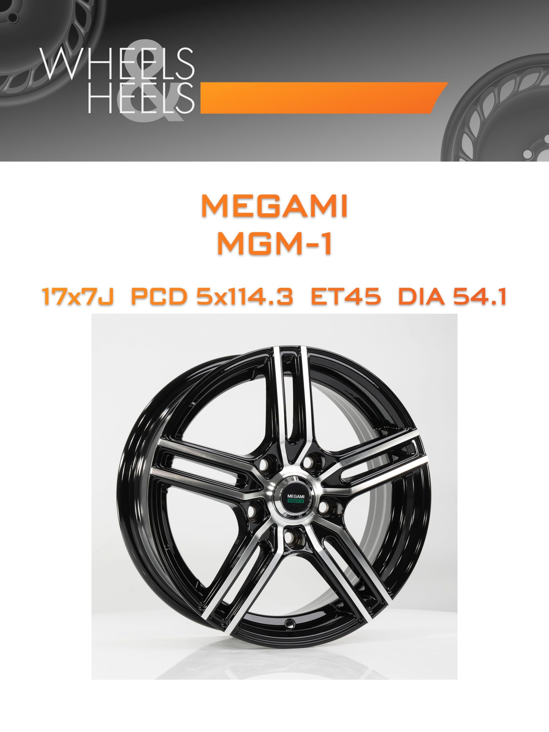 Диски Megami MGM-1 | Каталог Wheelsnheels.ru