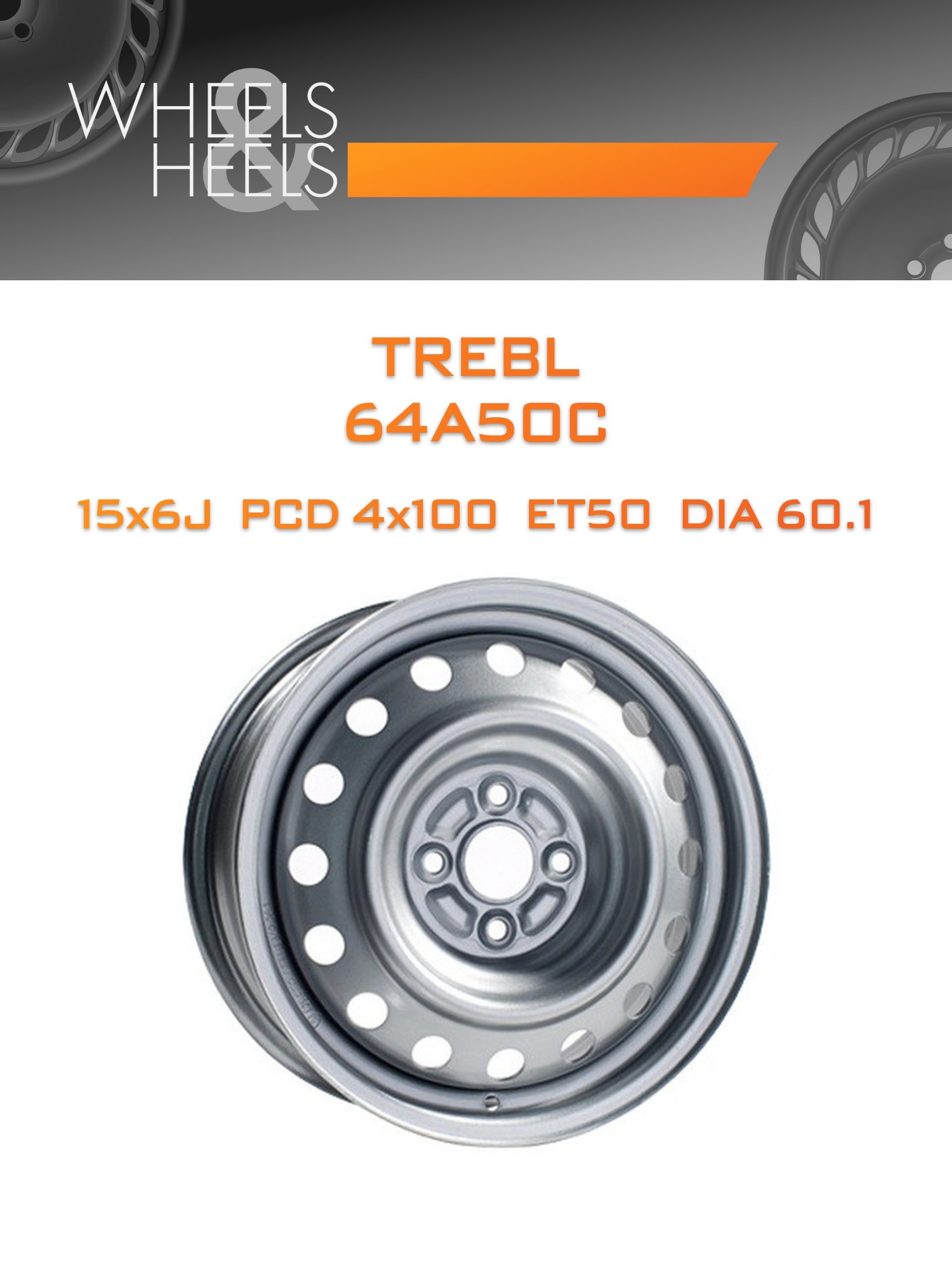 Диски TREBL 64A50C | Каталог Wheelsnheels.ru