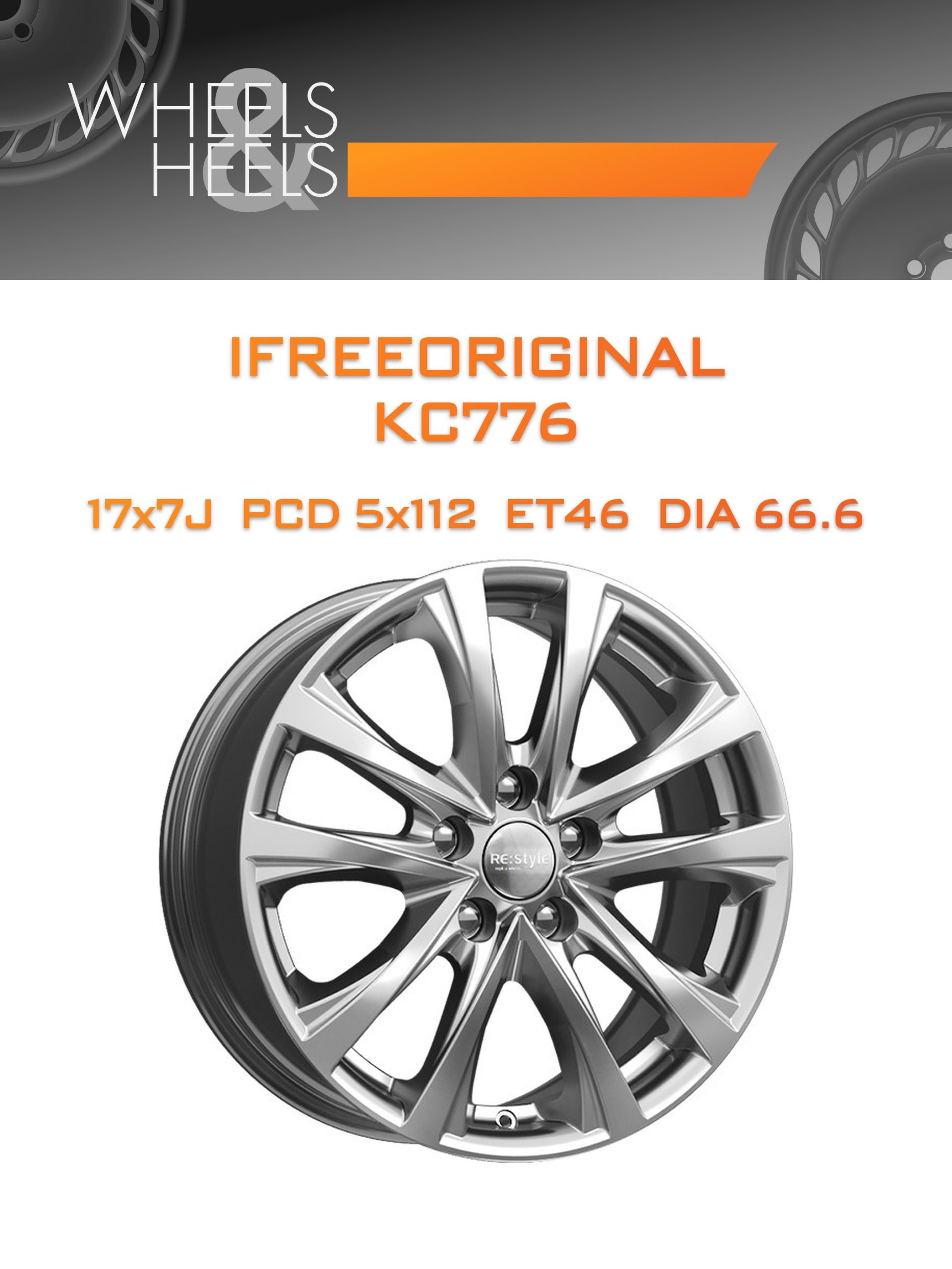 Диски iFreeOriginal КС776 | Каталог Wheelsnheels.ru