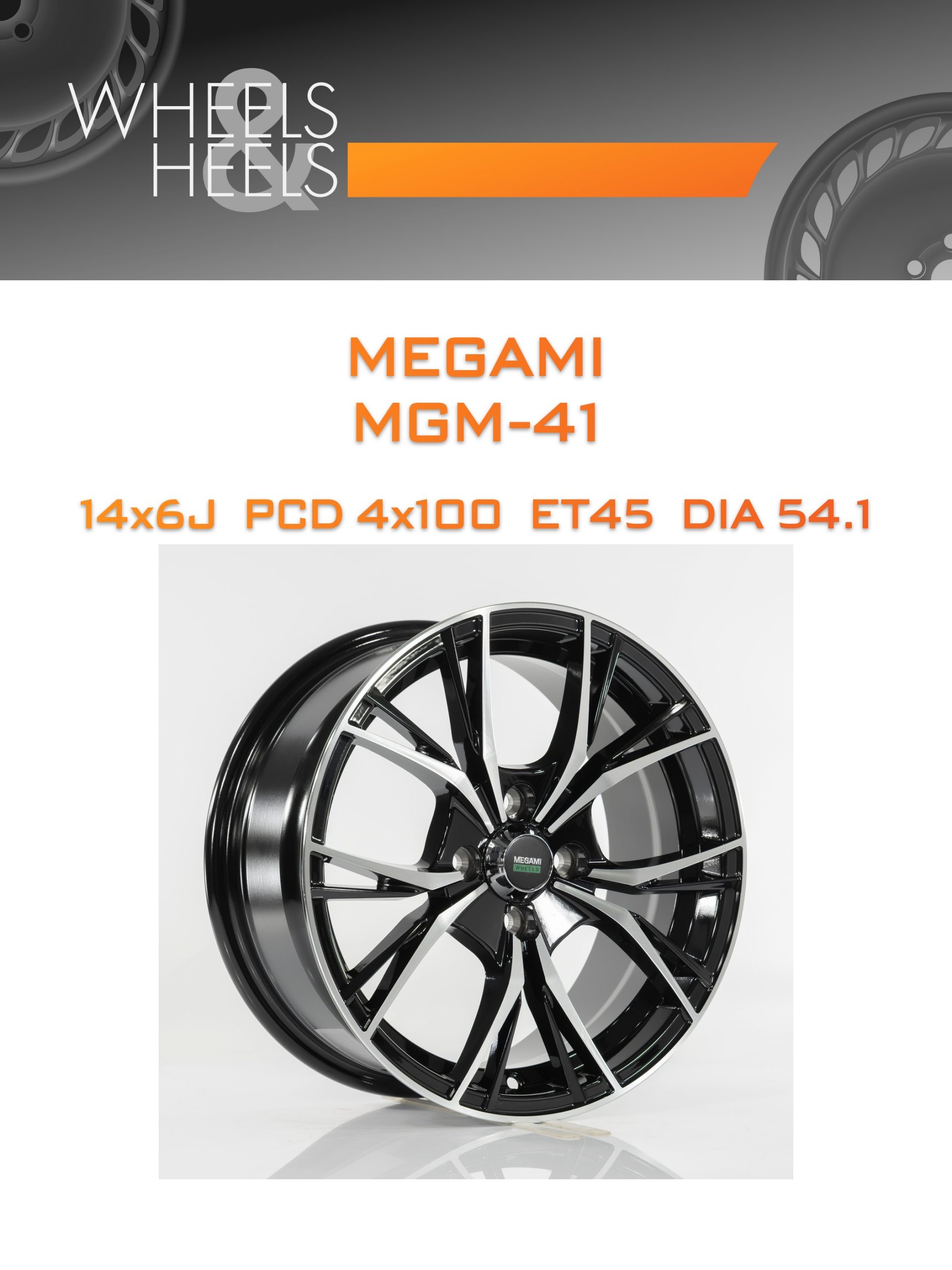 Диски Megami MGM-41 | Каталог Wheelsnheels.ru