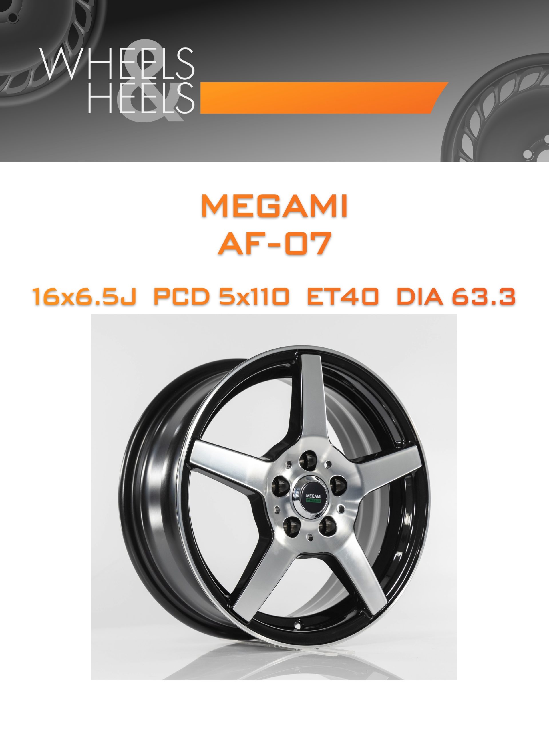 Диски Megami AF-07 | Каталог Wheelsnheels.ru