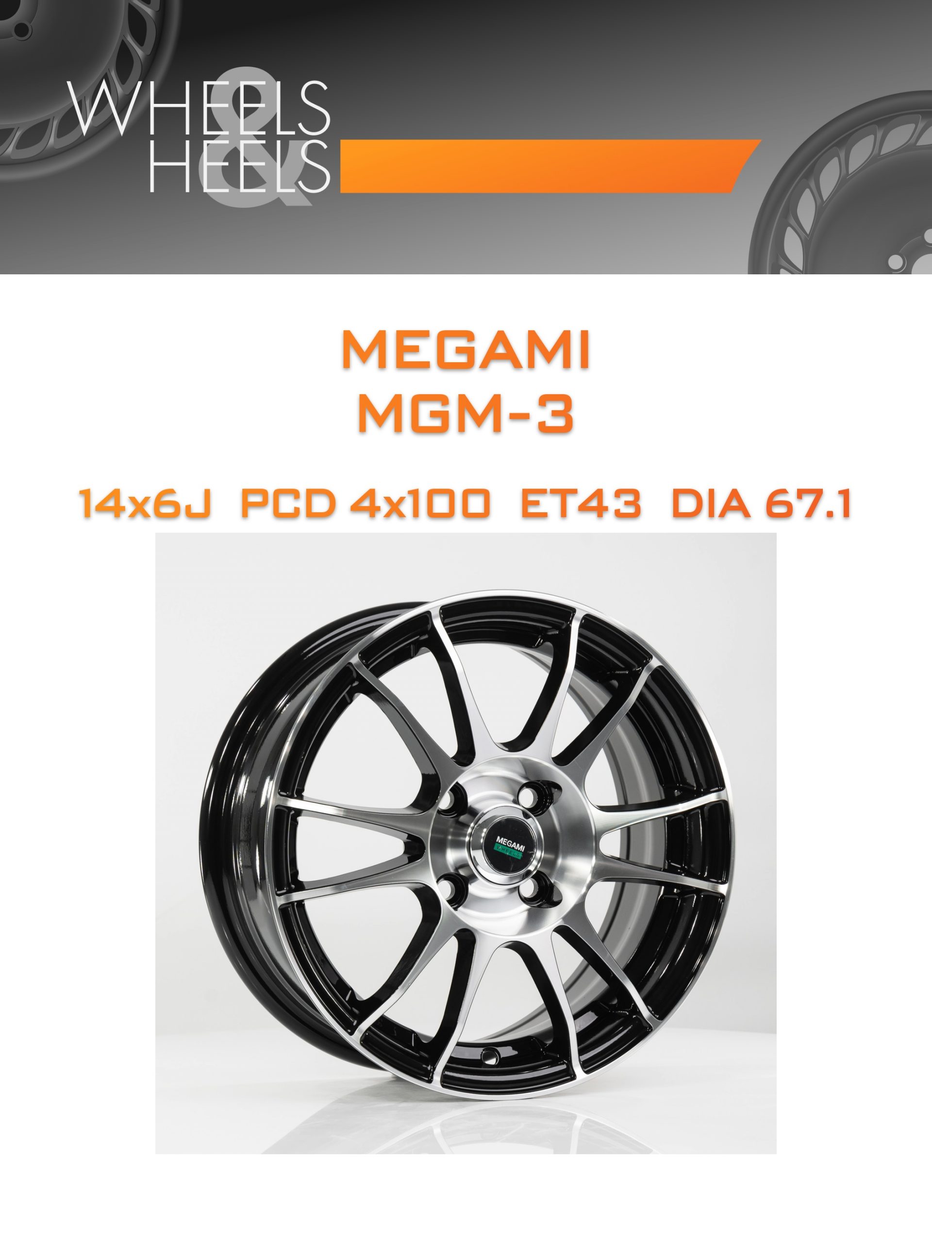 Диски Megami MGM-3 | Каталог Wheelsnheels.ru