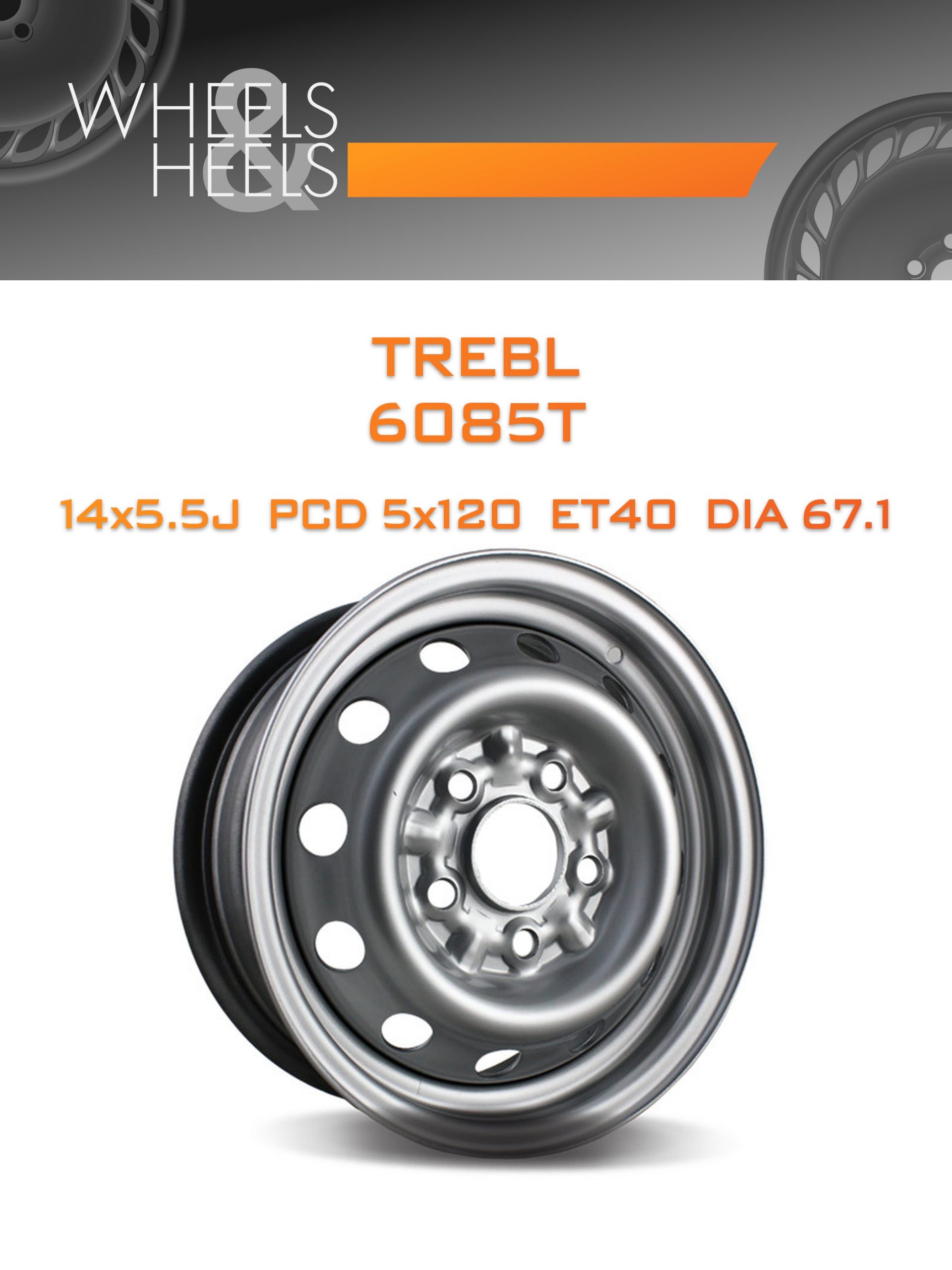 Диски TREBL 6085T | Каталог Wheelsnheels.ru