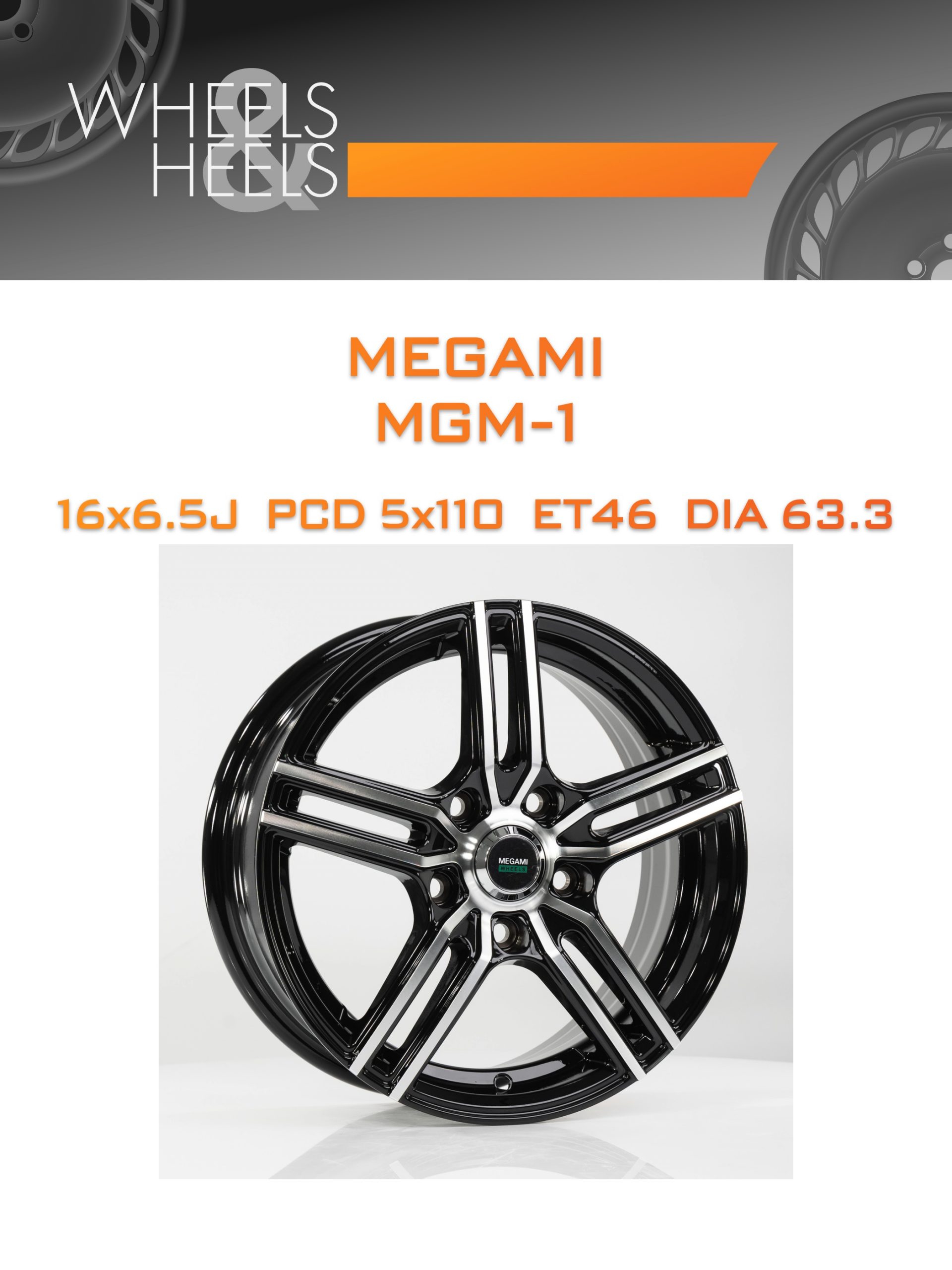 Диски Megami MGM-1 | Каталог Wheelsnheels.ru