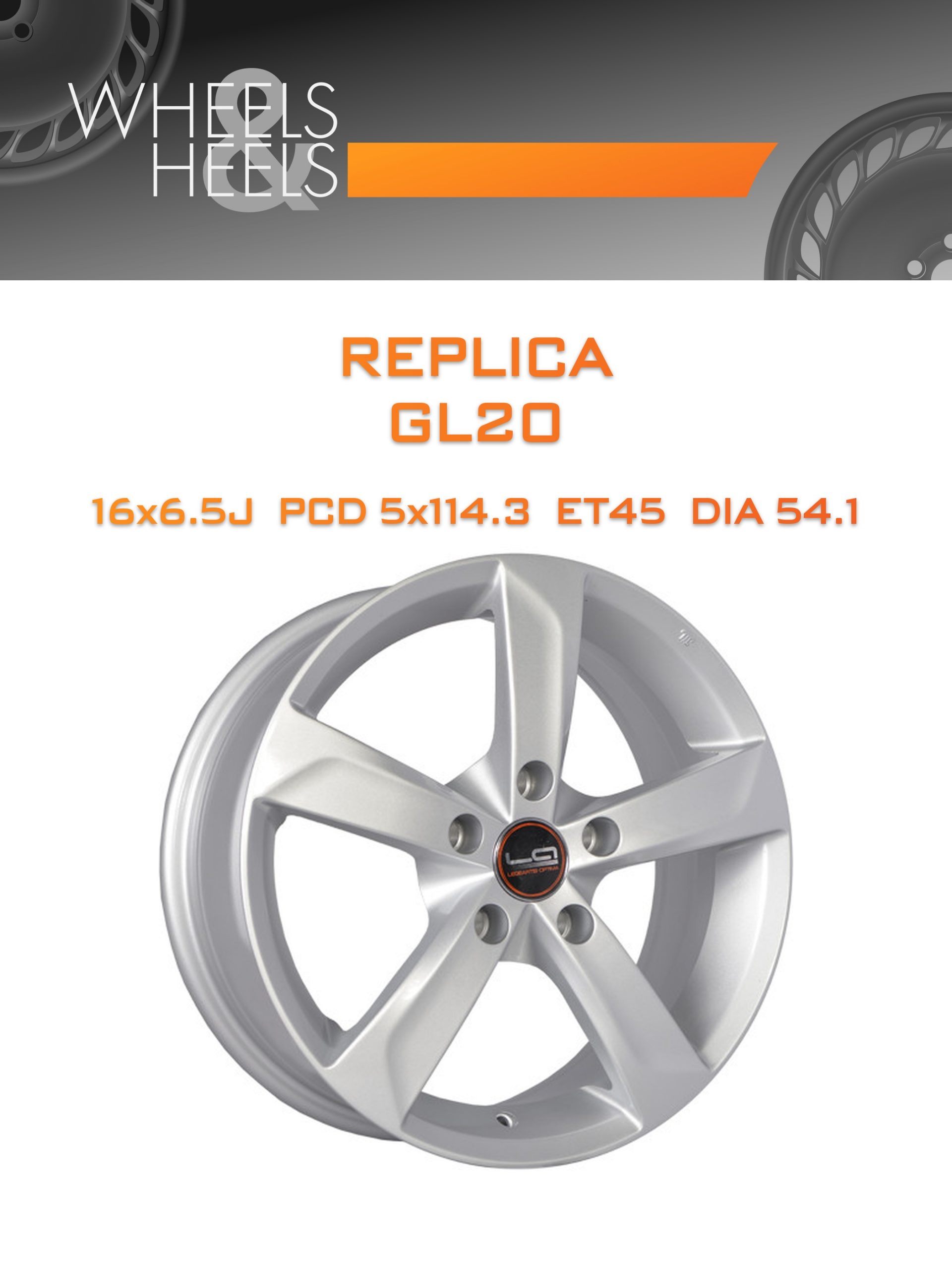 Диски REPLICA GL20 | Каталог Wheelsnheels.ru