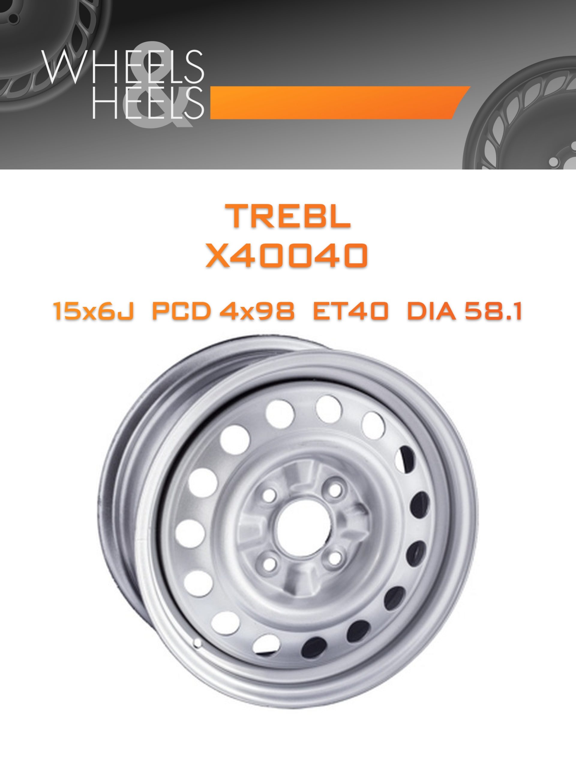 Диски TREBL X40040 | Каталог Wheelsnheels.ru