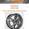 Диски Megami MGM-25 | Каталог Wheelsnheels.ru