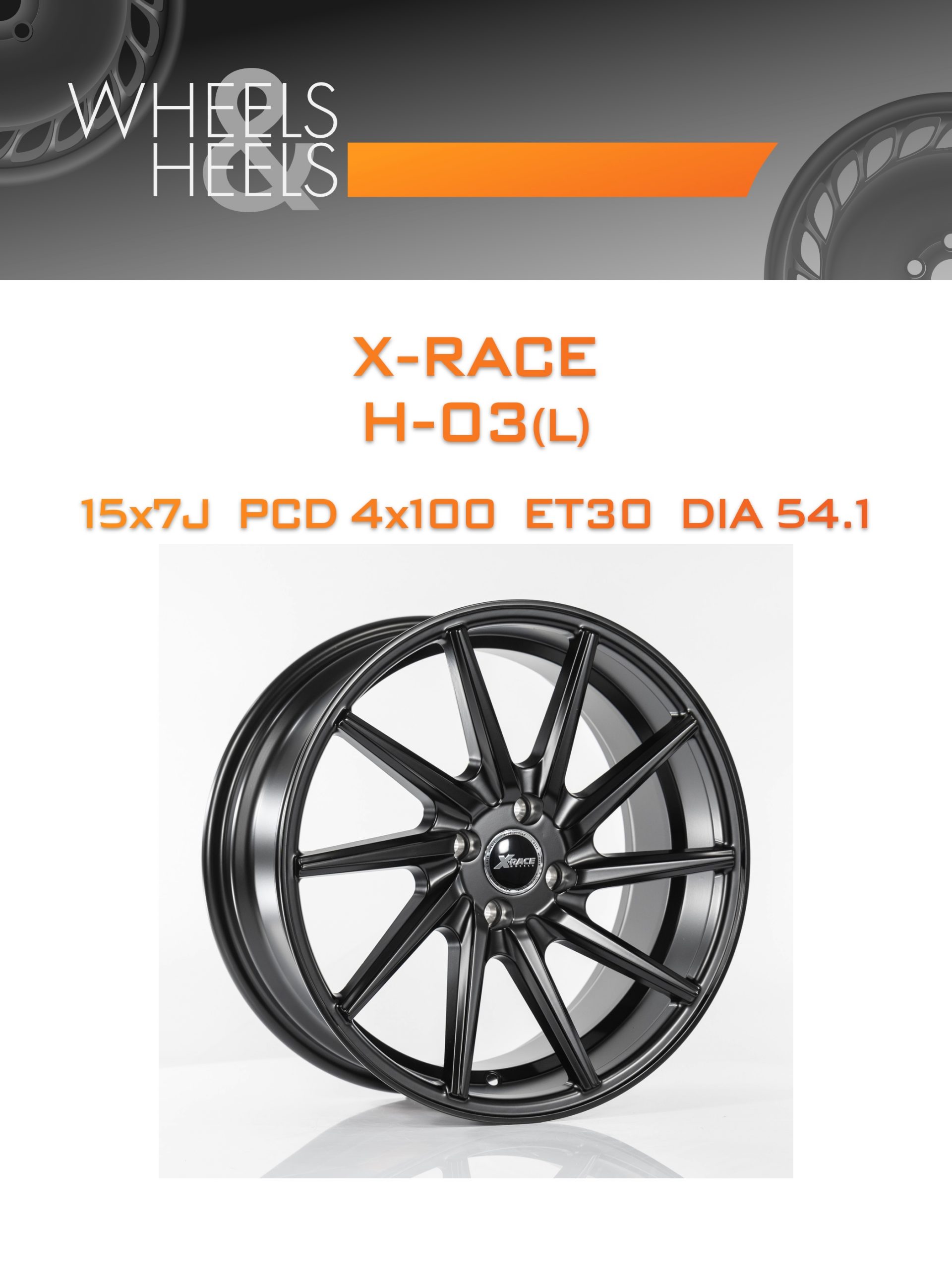 Диски X-RACE H-03(L) | Каталог Wheelsnheels.ru