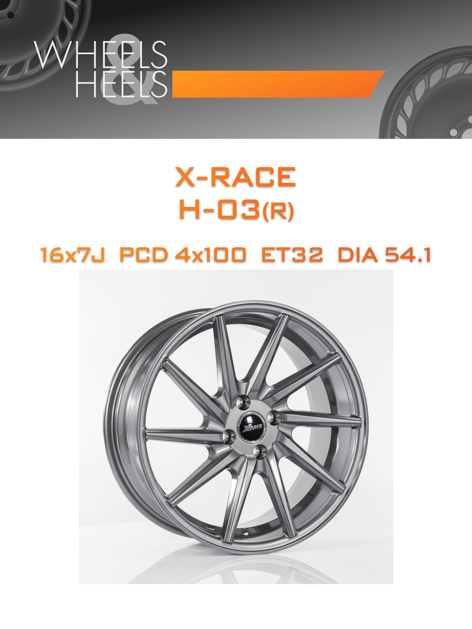 Диски X-RACE H-03(R) | Каталог Wheelsnheels.ru