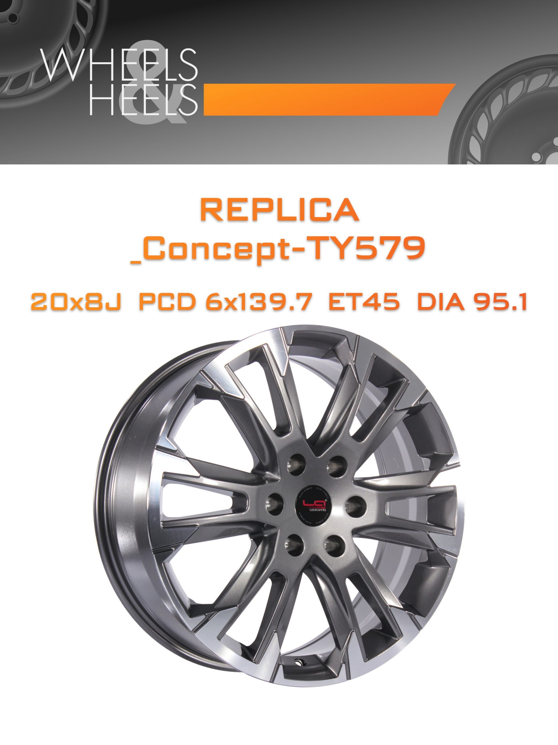 Диски REPLICA _Concept-TY579 | Каталог Wheelsnheels.ru