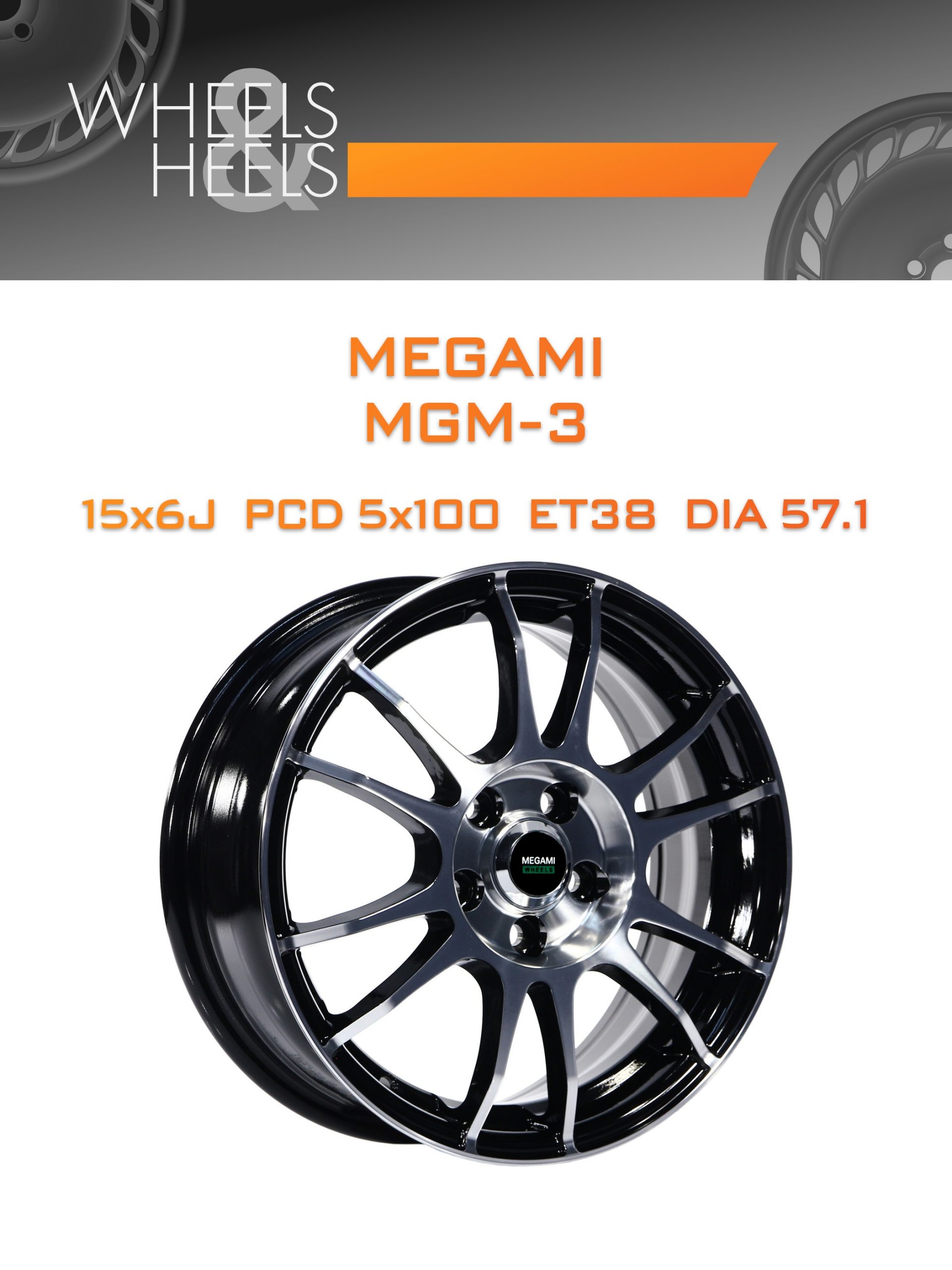 Диски Megami MGM-3 | Каталог Wheelsnheels.ru