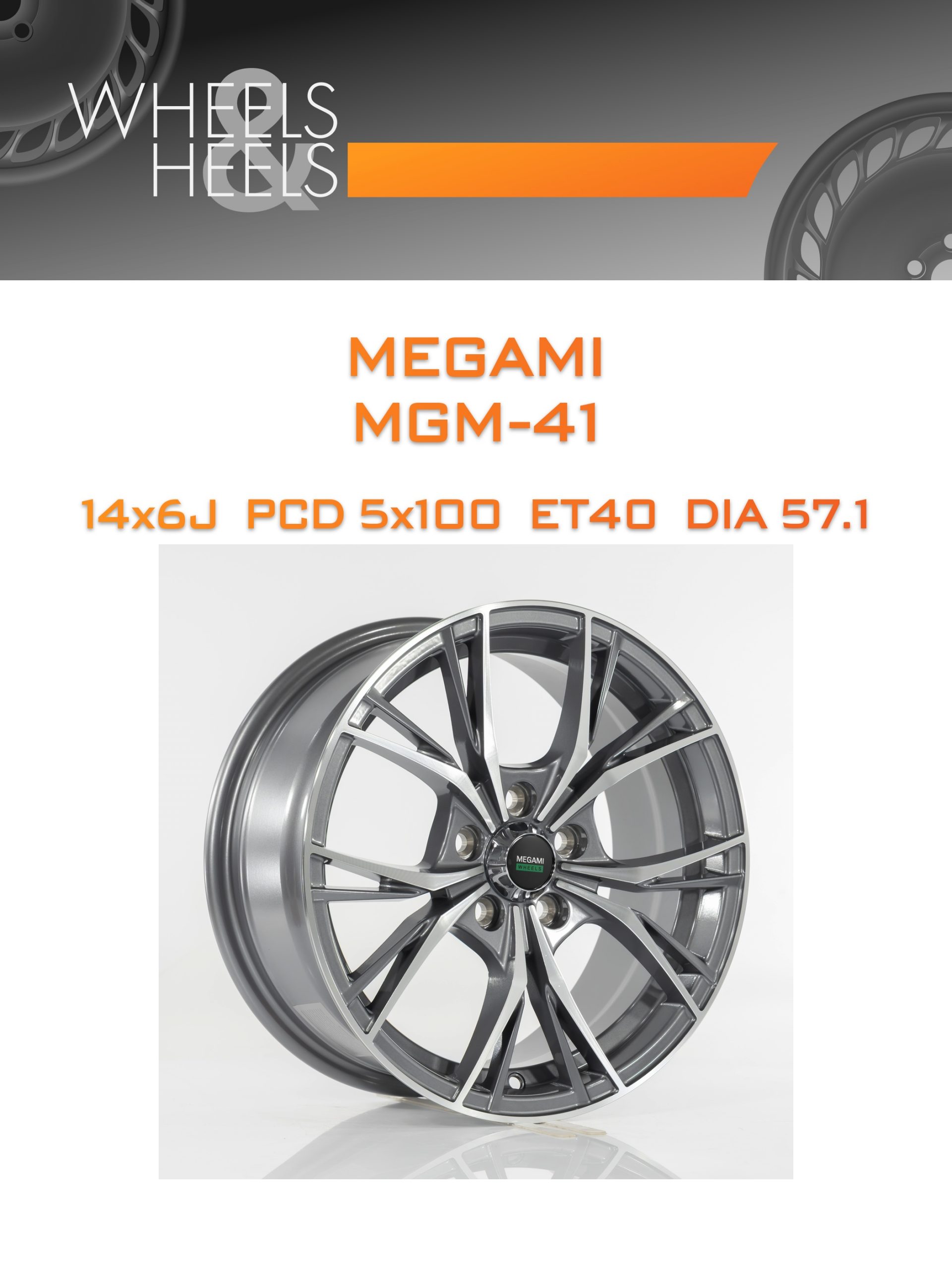 Диски Megami MGM-41 | Каталог Wheelsnheels.ru