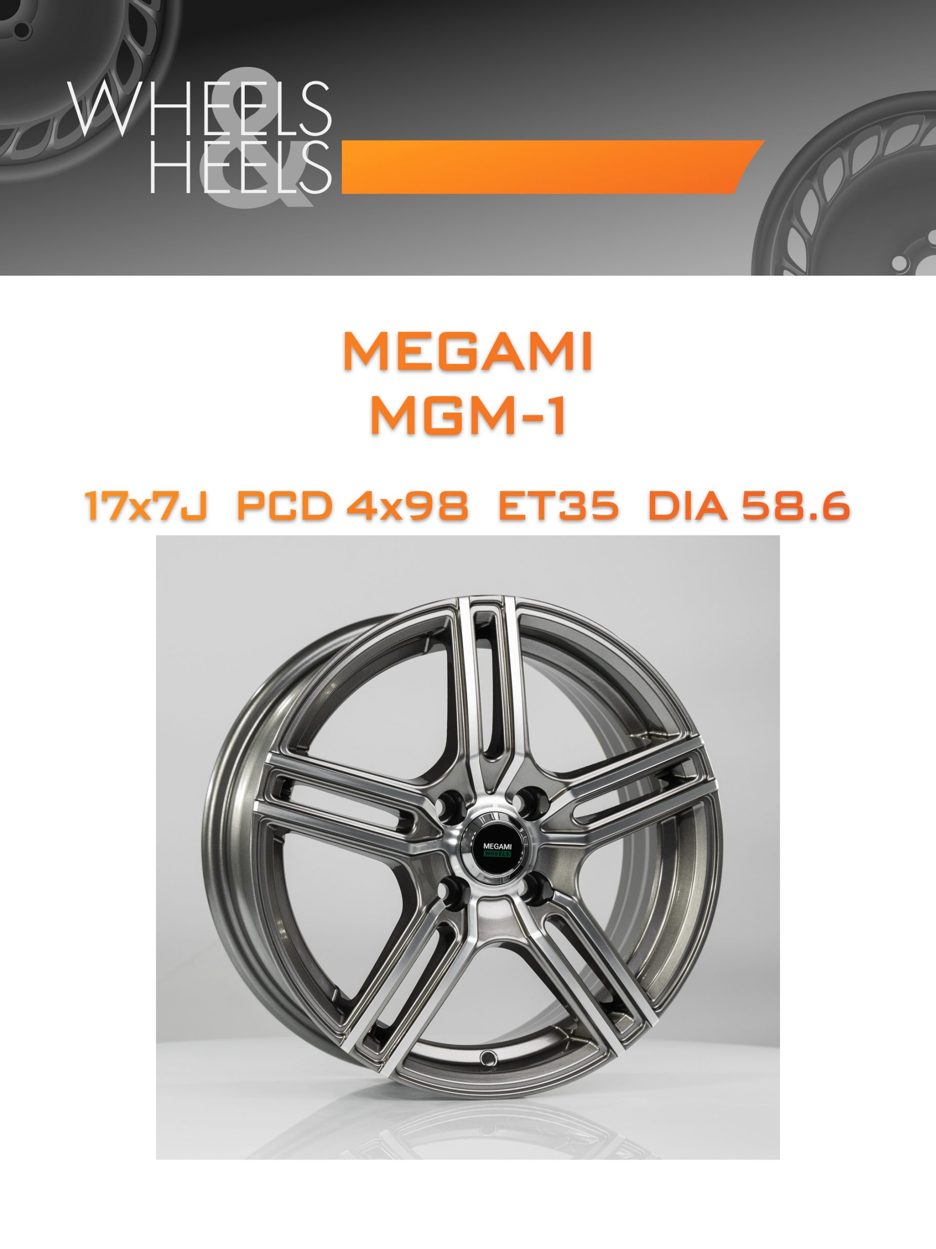 Диски Megami MGM-1 | Каталог Wheelsnheels.ru