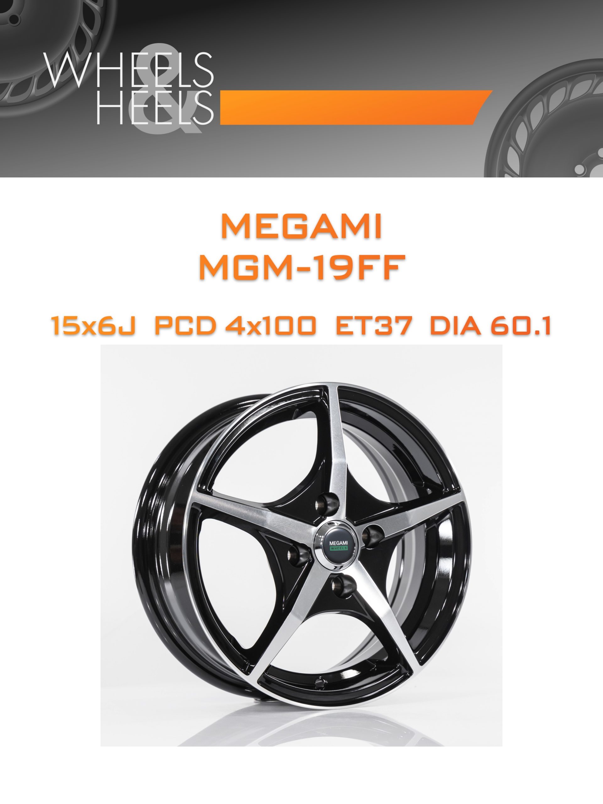 Диски Megami MGM-19FF | Каталог Wheelsnheels.ru