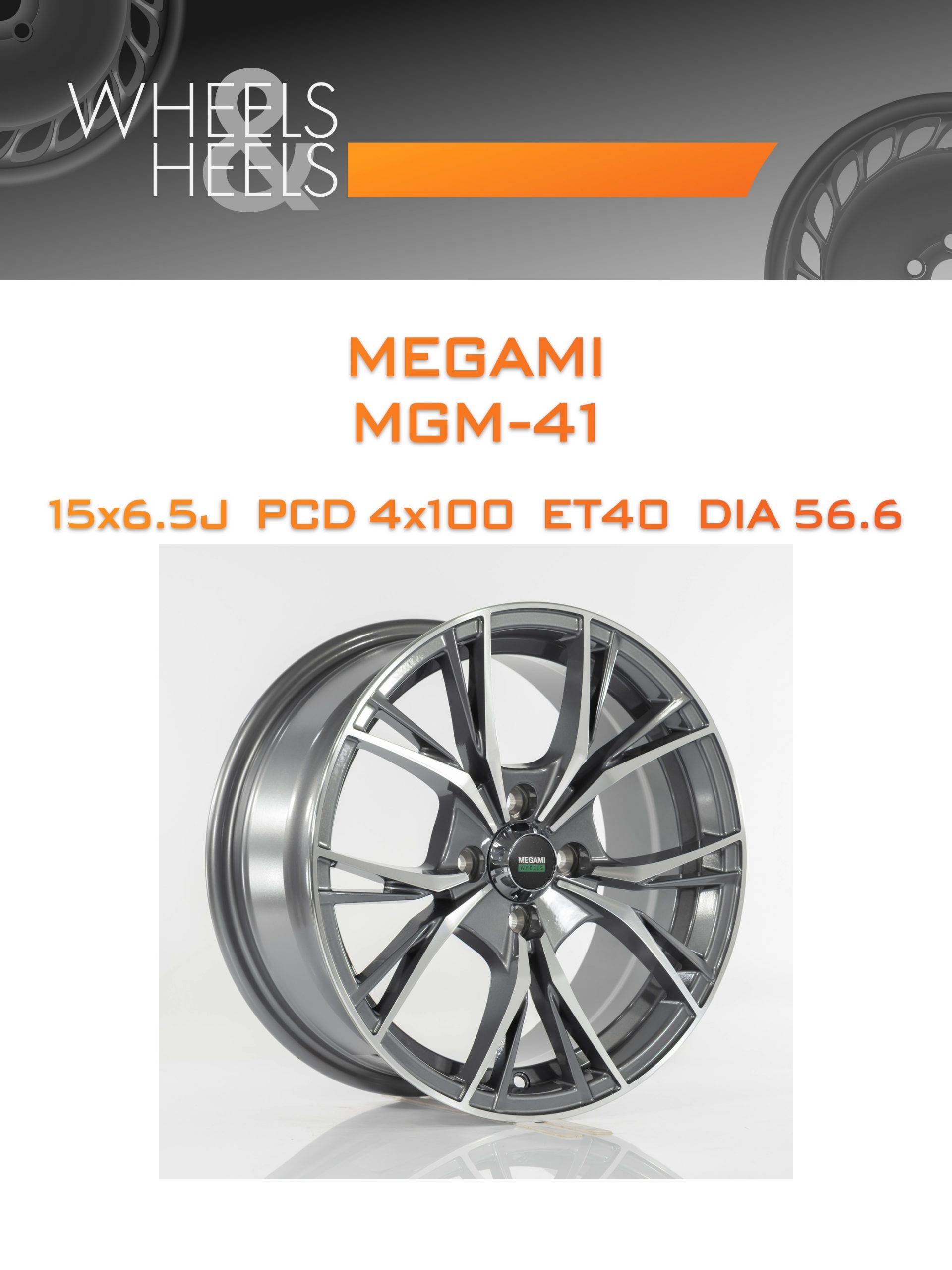Диски Megami MGM-41 | Каталог Wheelsnheels.ru
