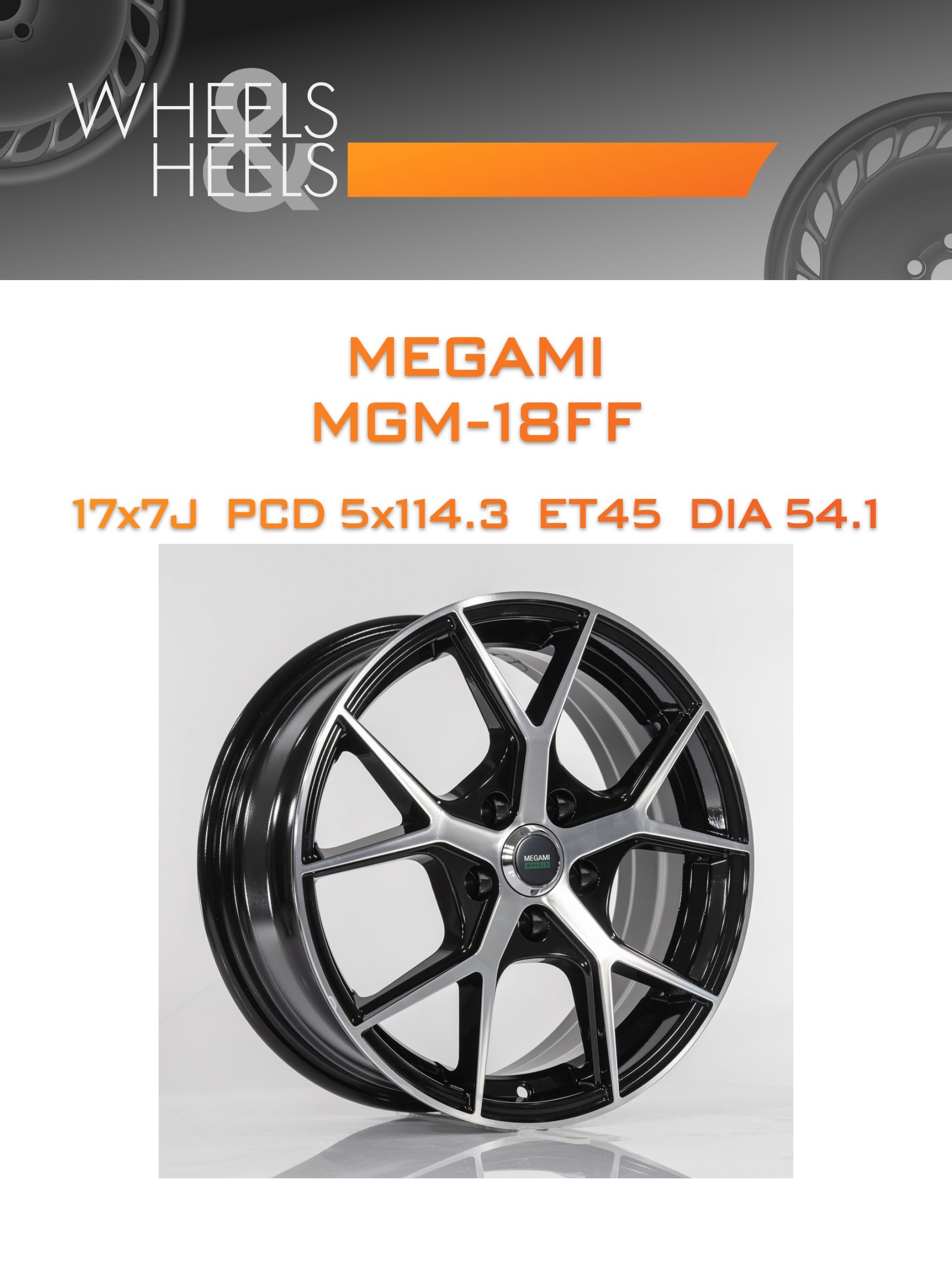 Диски Megami MGM-18FF | Каталог Wheelsnheels.ru