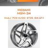 Диски Megami MGM-34 | Каталог Wheelsnheels.ru