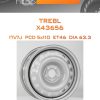 Диски TREBL X43656 | Каталог Wheelsnheels.ru