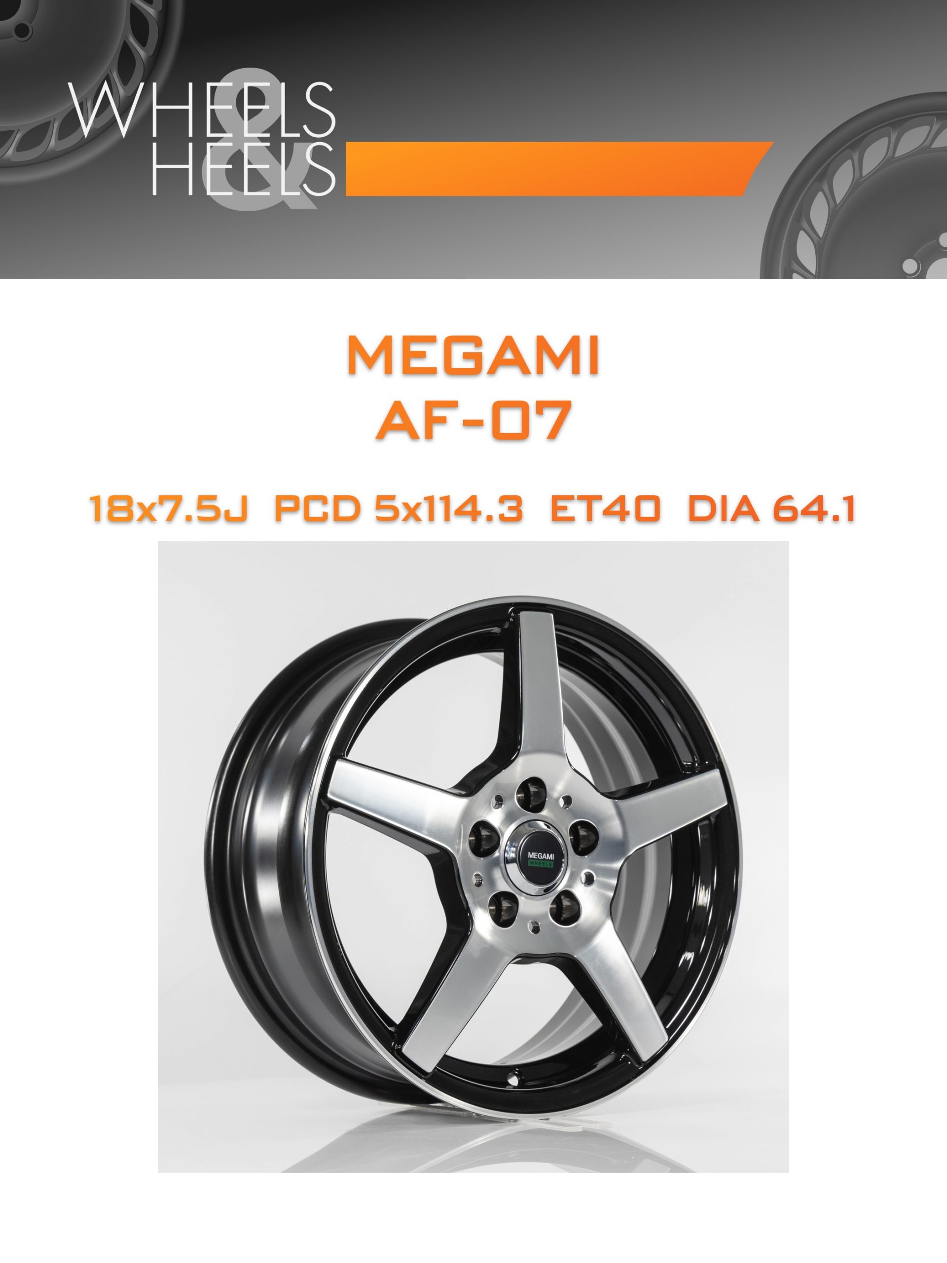 Диски Megami AF-07 | Каталог Wheelsnheels.ru