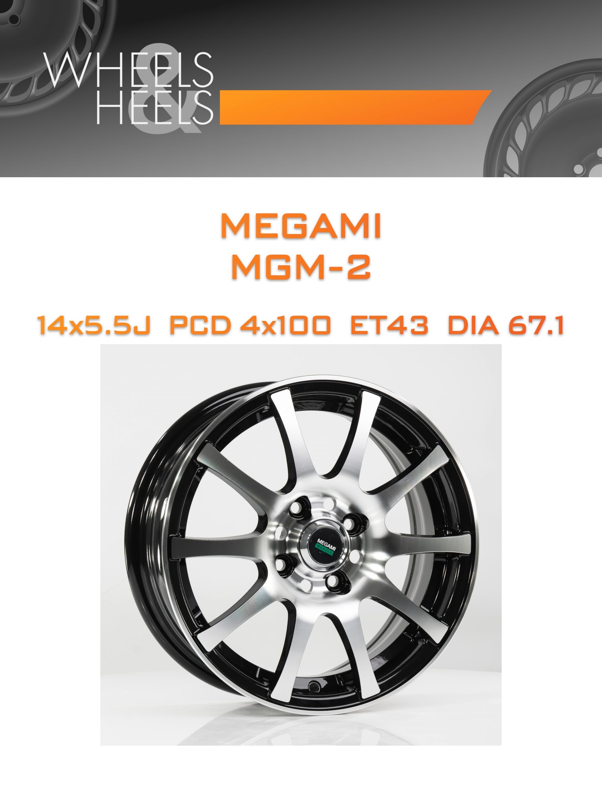 Диски Megami MGM-2 | Каталог Wheelsnheels.ru