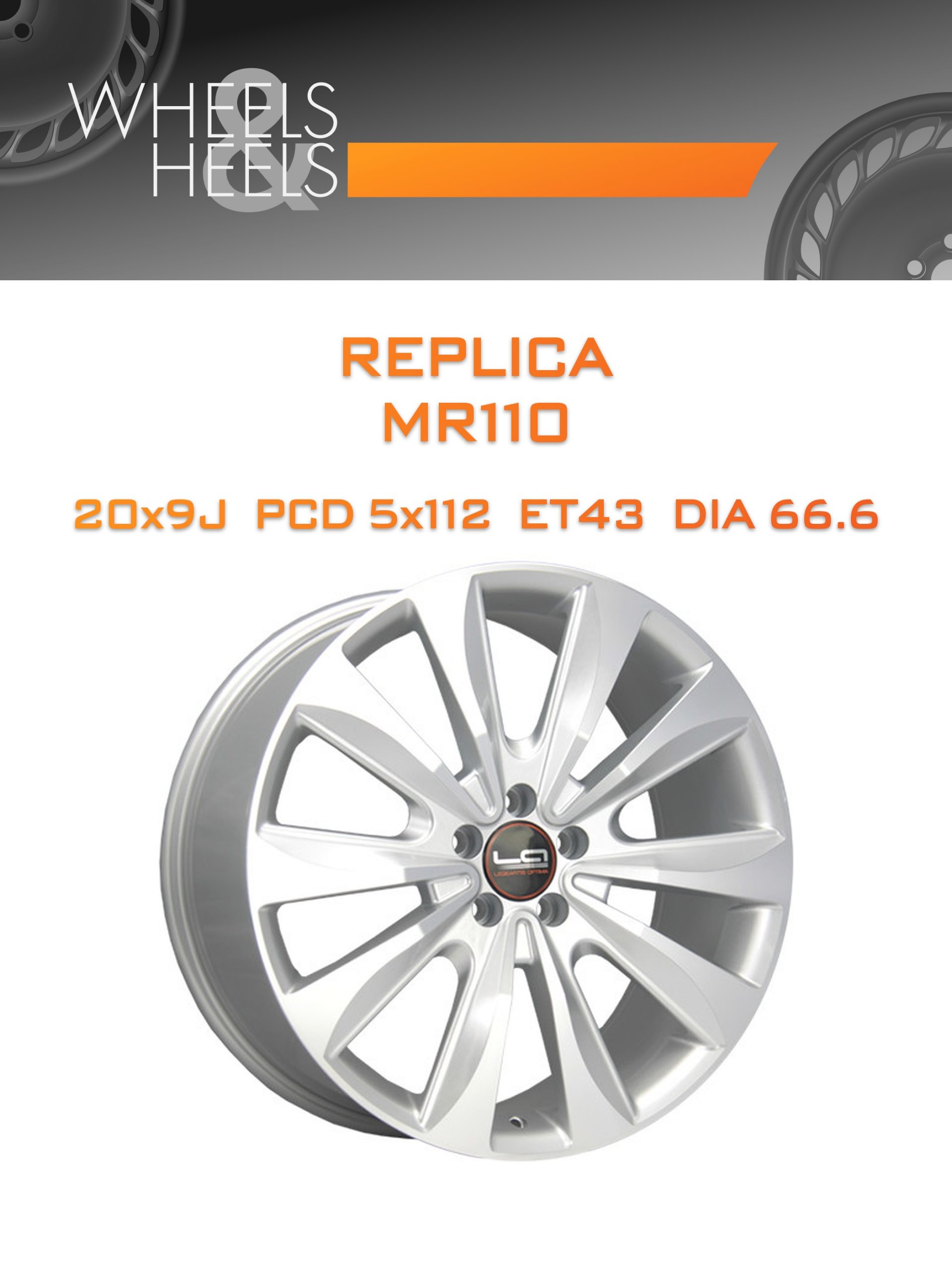 Диски REPLICA MR110 | Каталог Wheelsnheels.ru