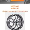 Диски Megami MGM-36 | Каталог Wheelsnheels.ru