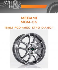 Диски Megami MGM-36 | Каталог Wheelsnheels.ru
