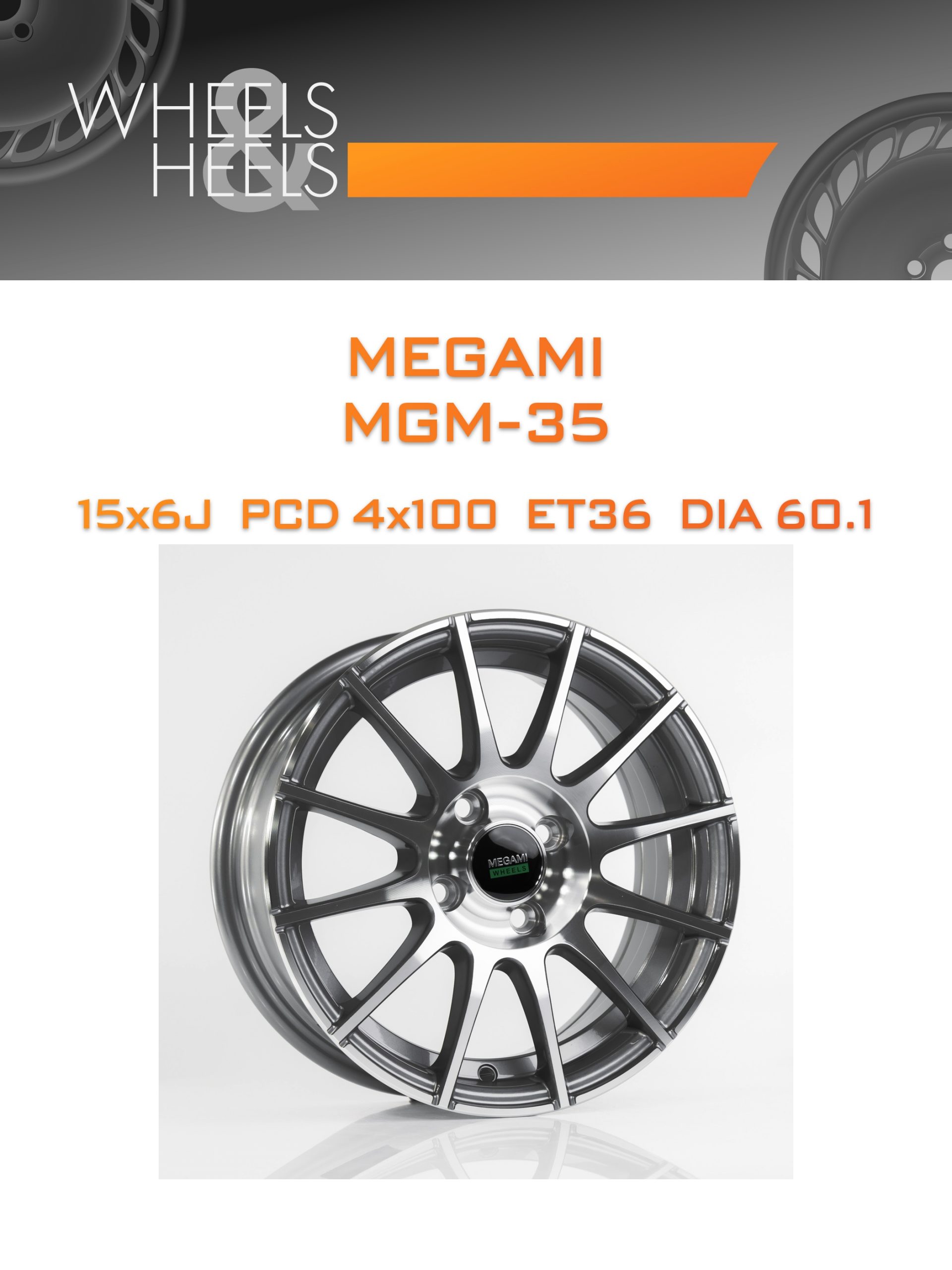 Диски Megami MGM-35 | Каталог Wheelsnheels.ru
