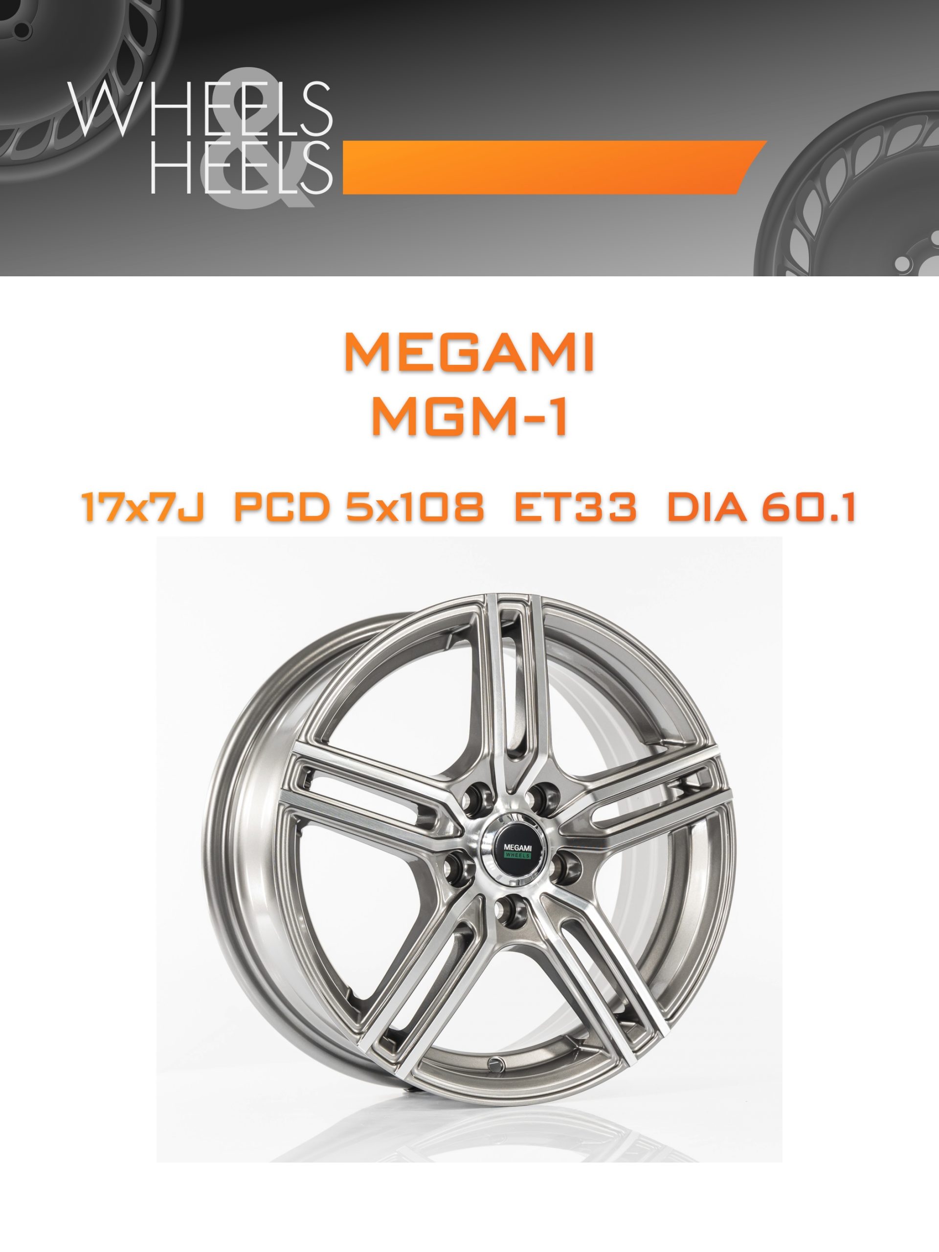 Диски Megami MGM-1 | Каталог Wheelsnheels.ru