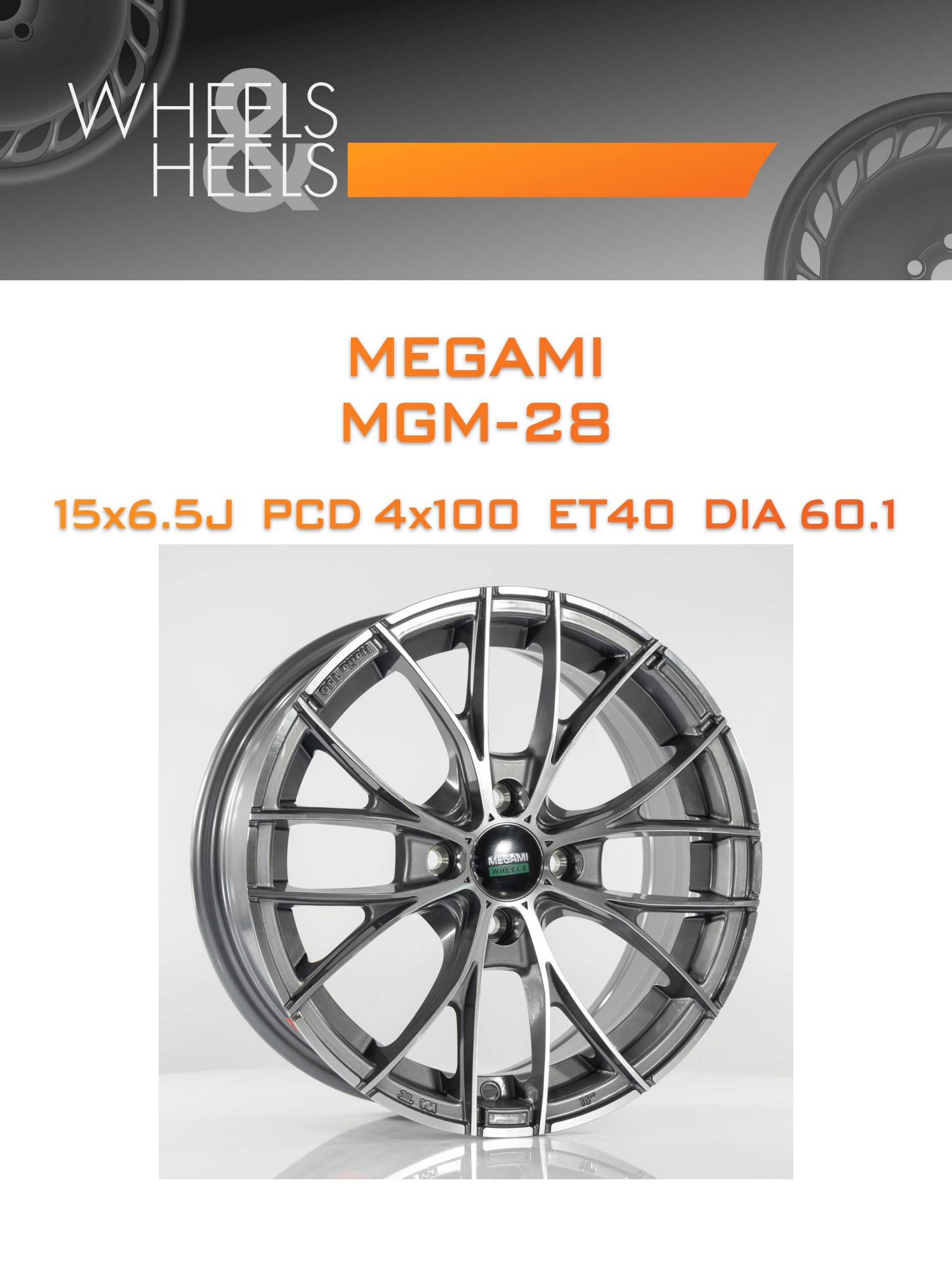 Диски Megami MGM-28 | Каталог Wheelsnheels.ru