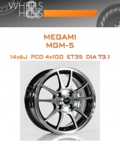 Диски Megami MGM-5 | Каталог Wheelsnheels.ru