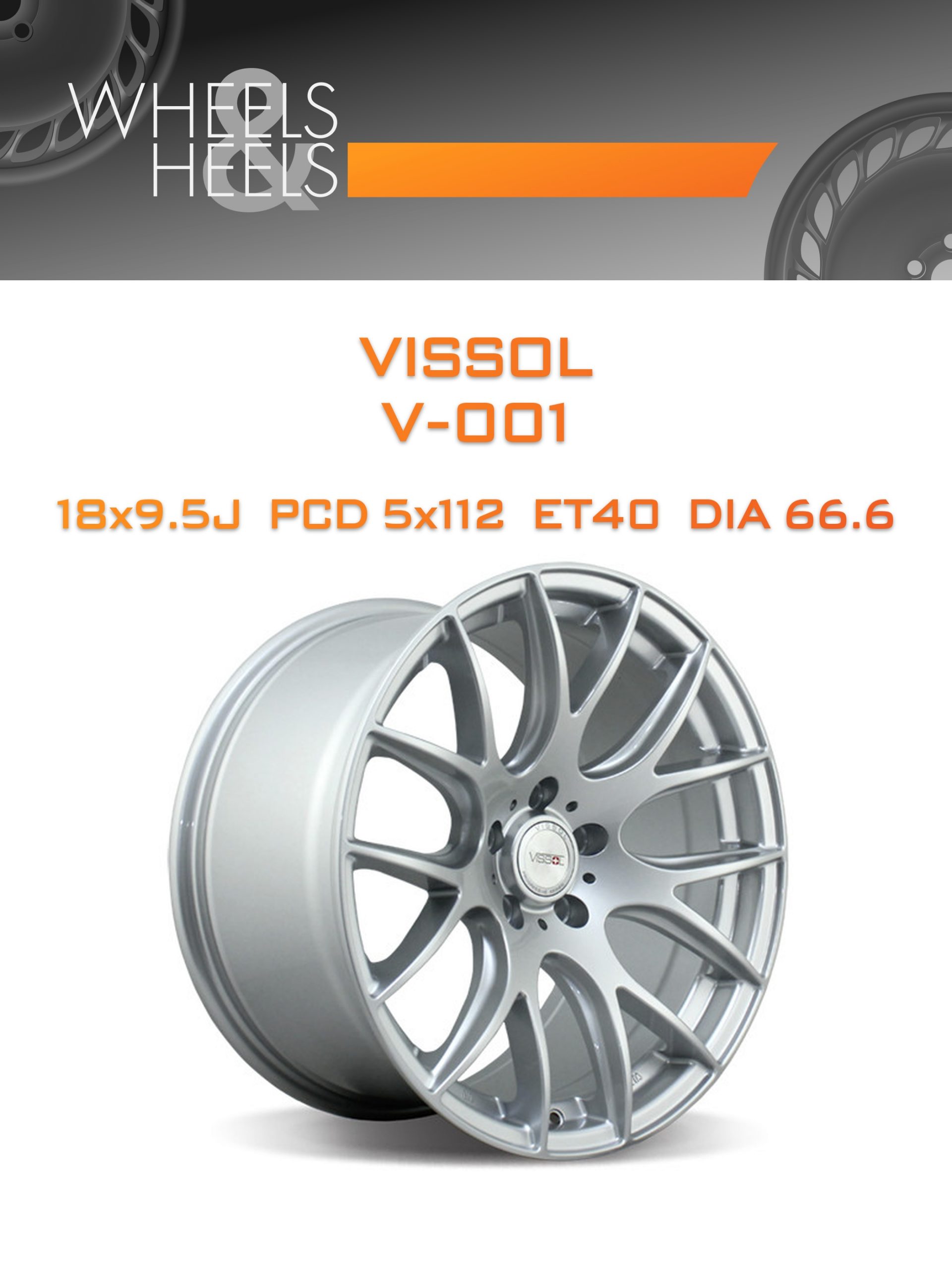 Диски VISSOL V-001 | Каталог Wheelsnheels.ru