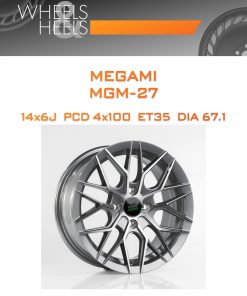 Диски Megami MGM-27 | Каталог Wheelsnheels.ru