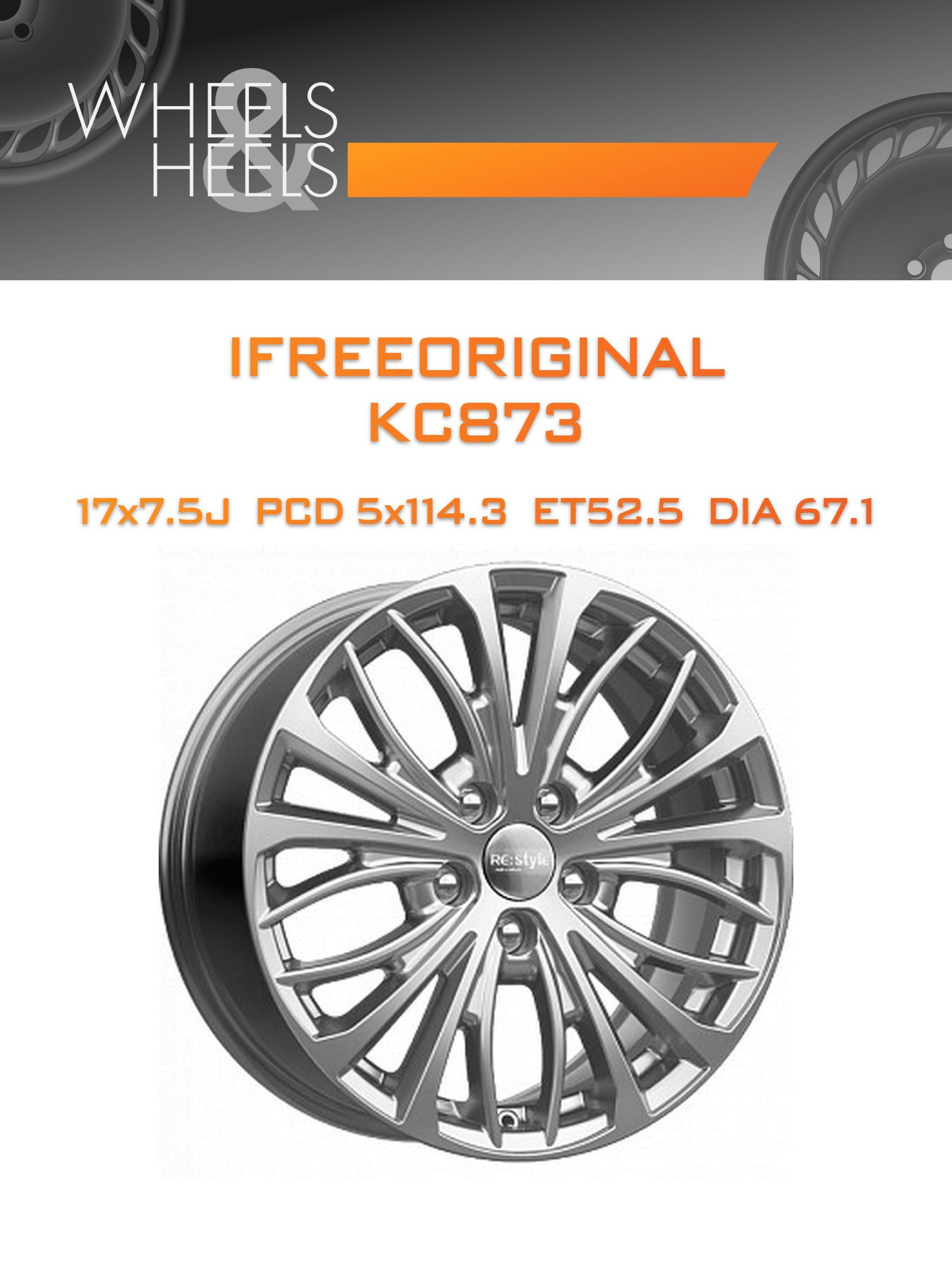 Диски iFreeOriginal КС873 | Каталог Wheelsnheels.ru