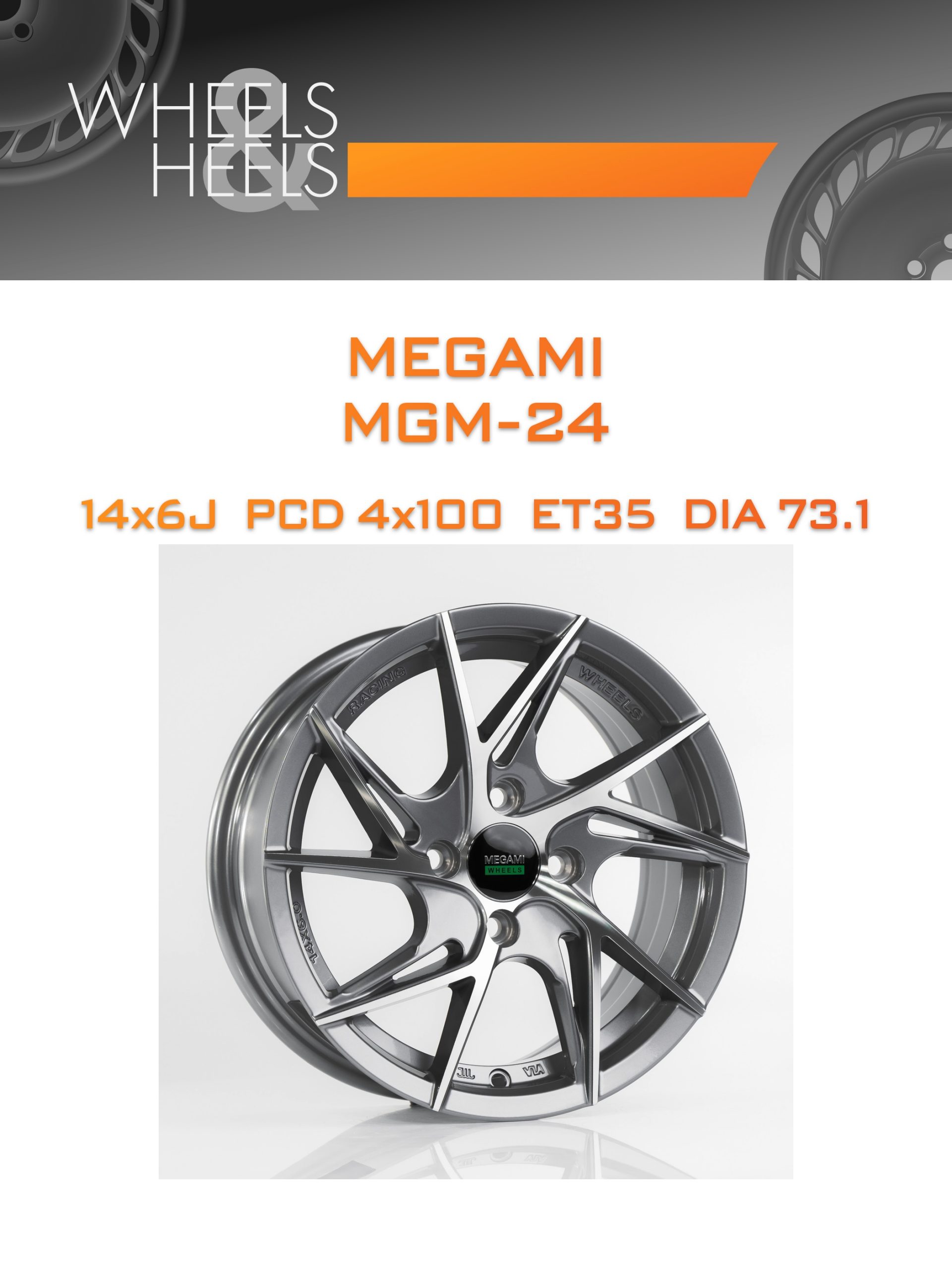 Диски Megami MGM-24 | Каталог Wheelsnheels.ru