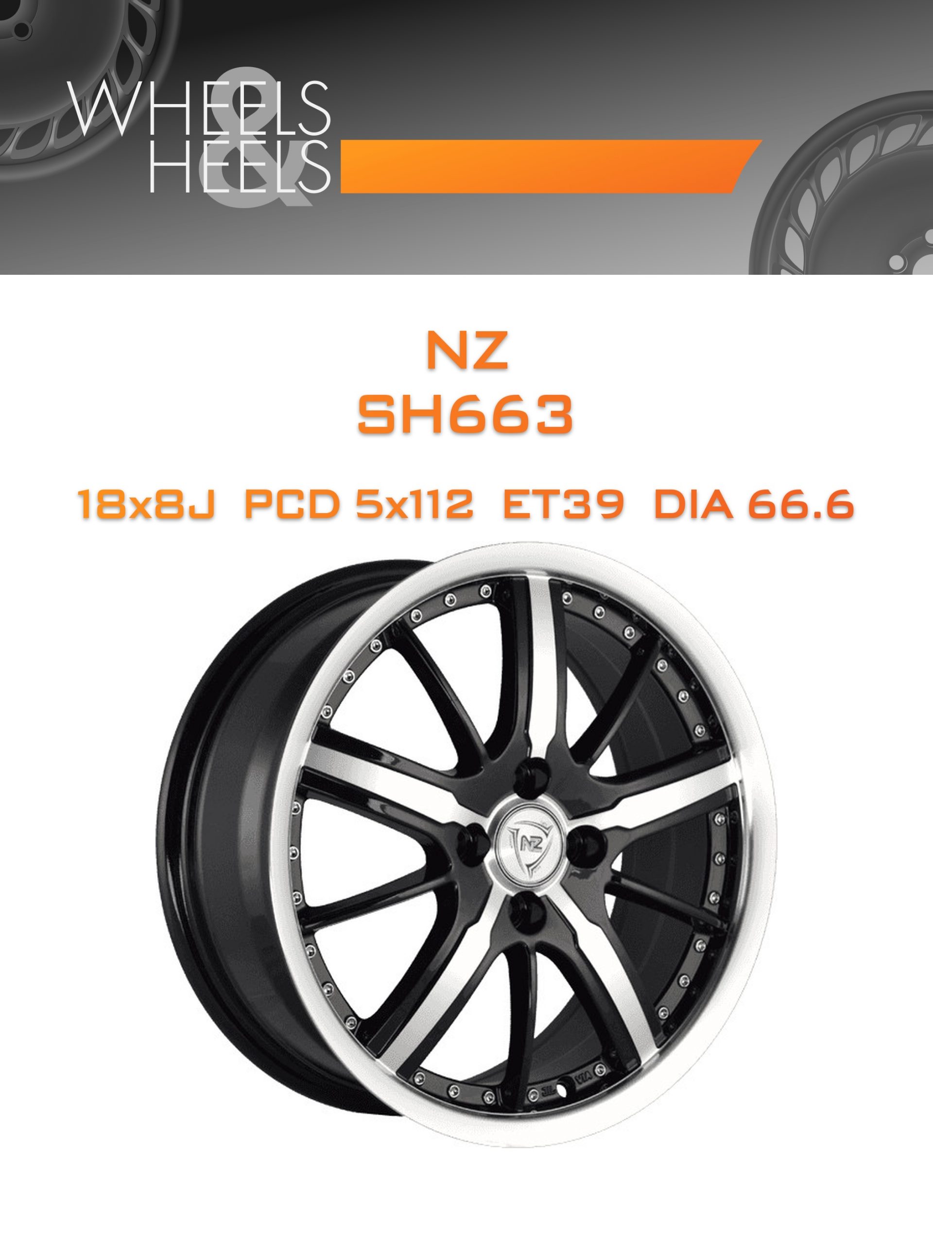 Диски NZ SH663 | Каталог Wheelsnheels.ru